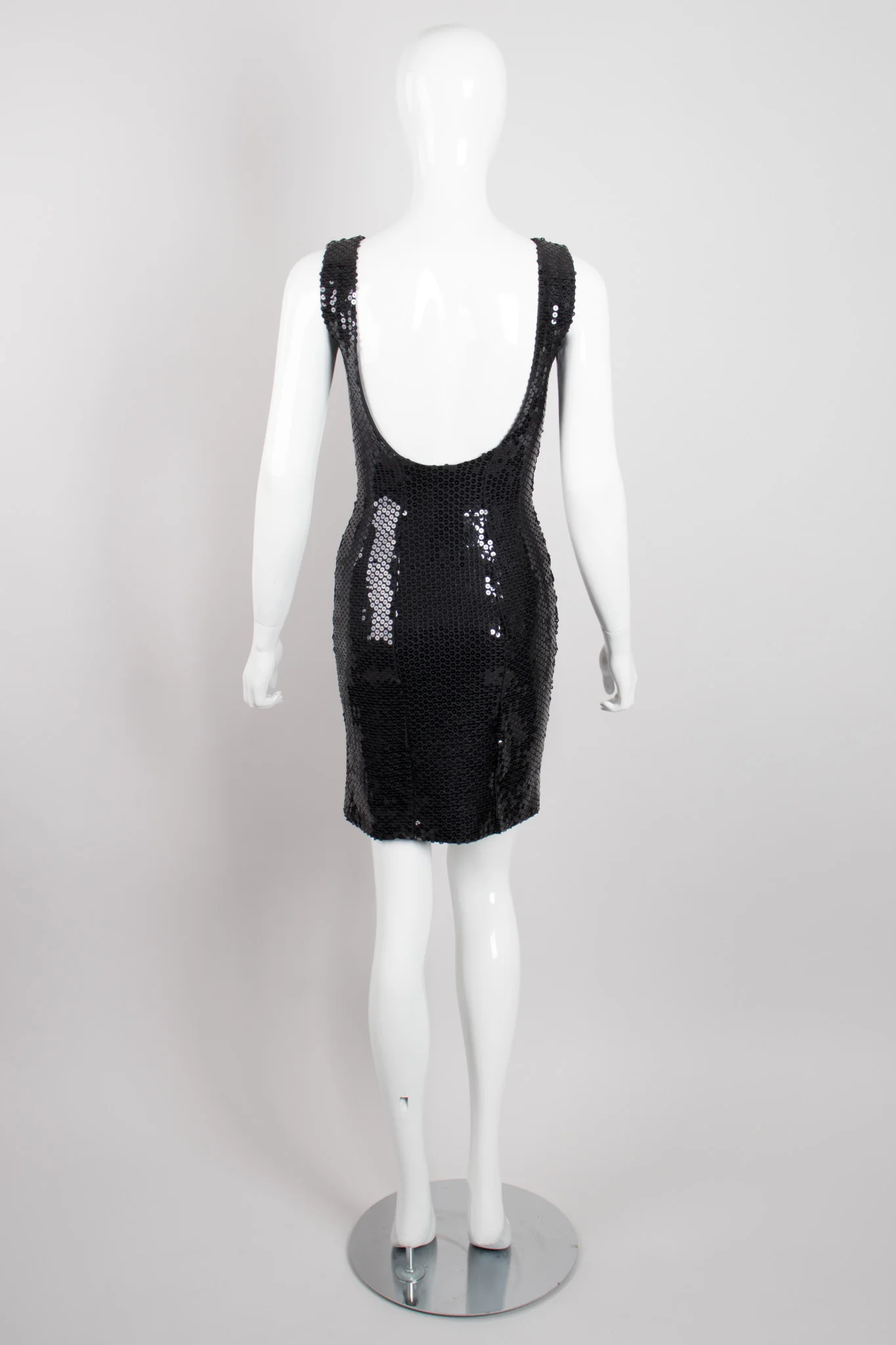 Sequin Square Neck Minidress - Image 7