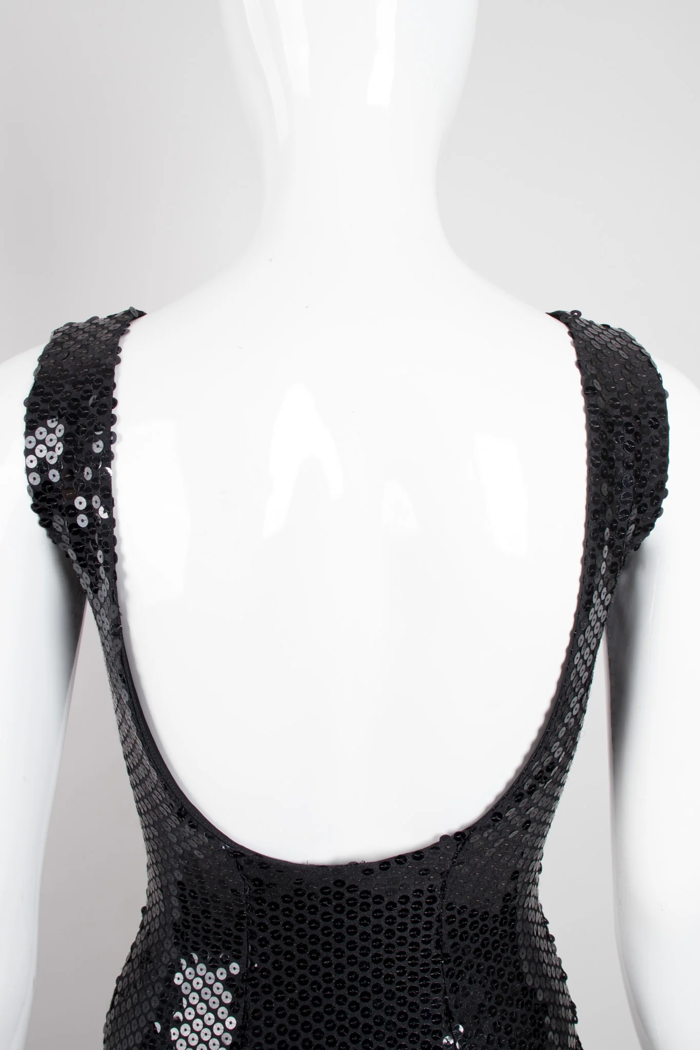 Sequin Square Neck Minidress - Image 8