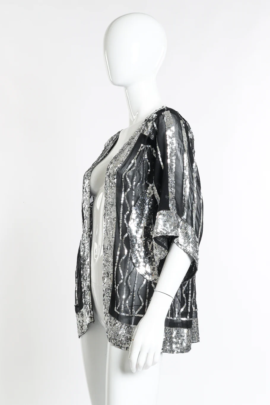 Metallic Sequin Star Jacket - Image 2