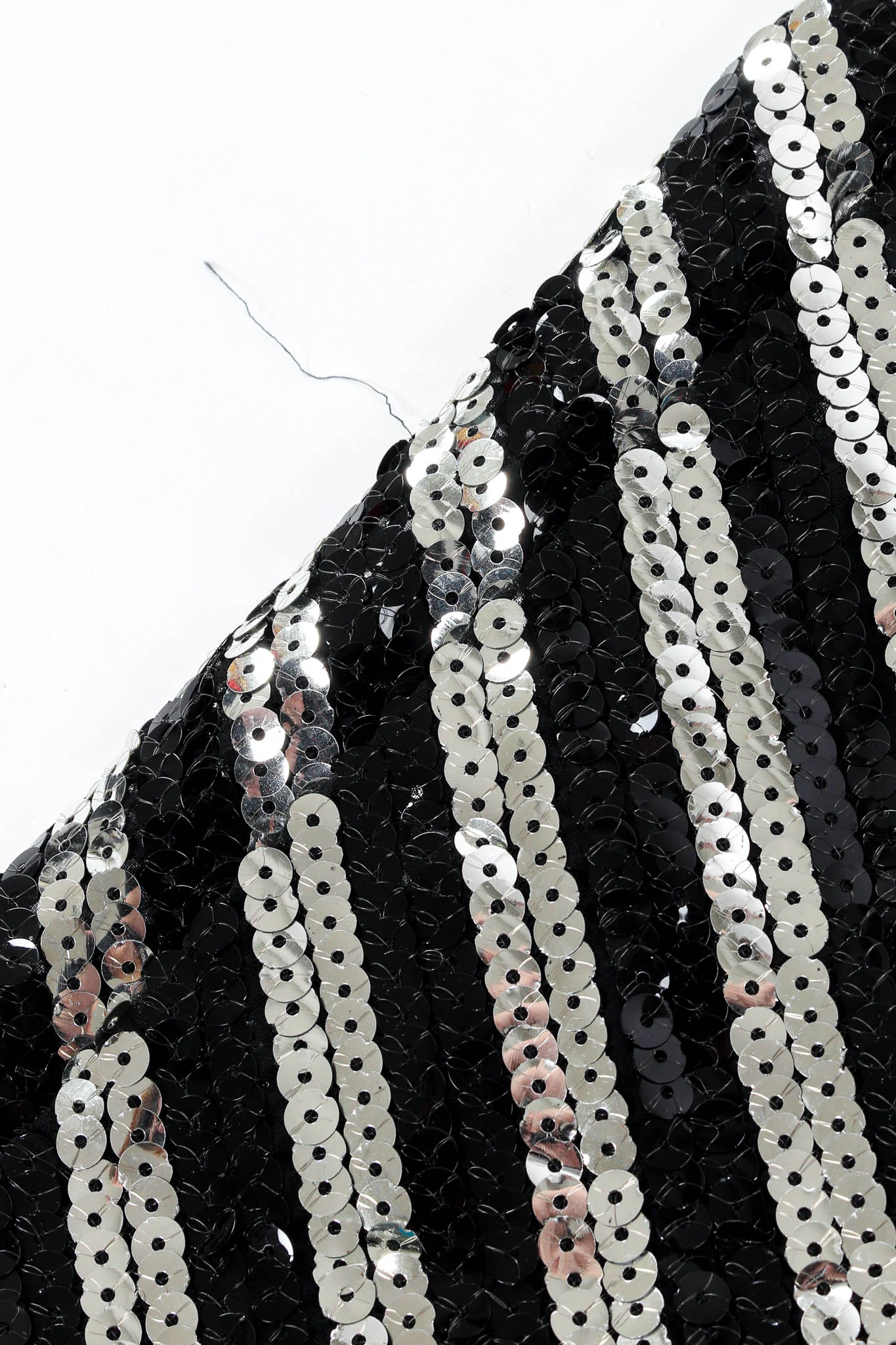 Sequin Stripe Bodycon Dress - Image 12
