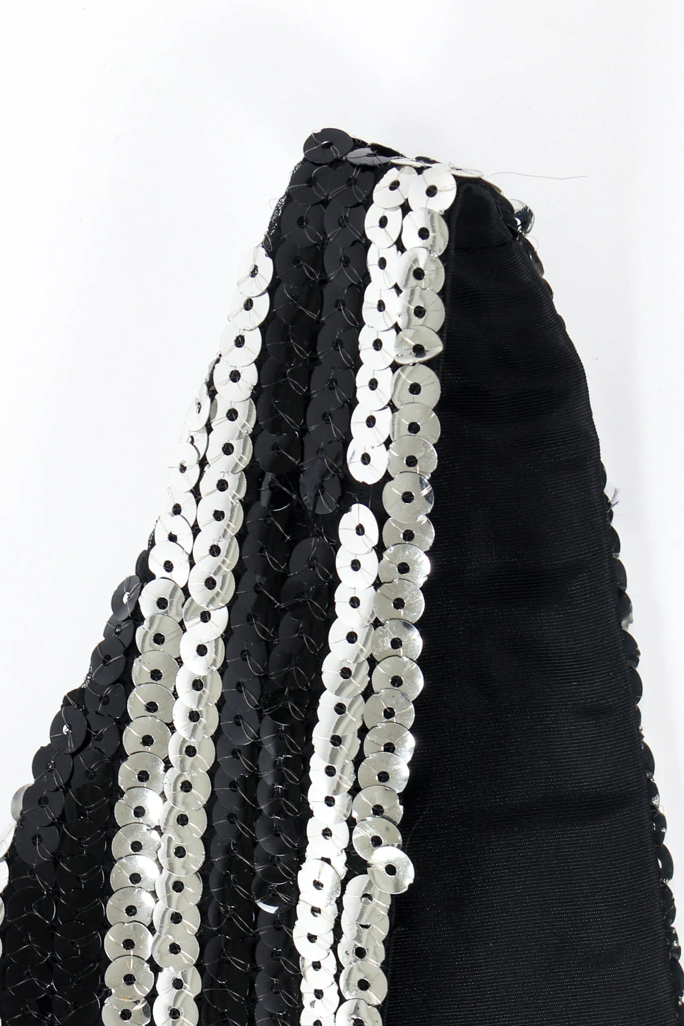 Sequin Stripe Bodycon Dress - Image 9