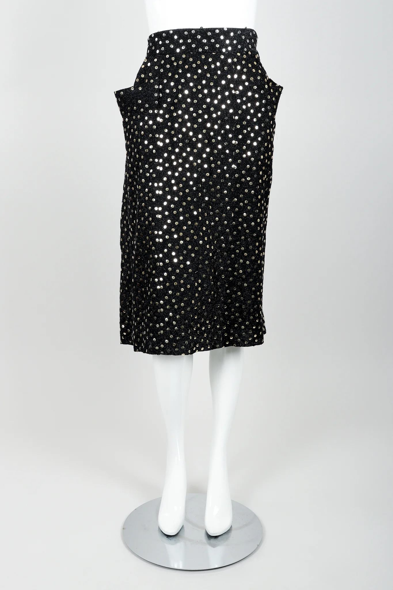 Sequin Wrap Top & Skirt Set - Image 12