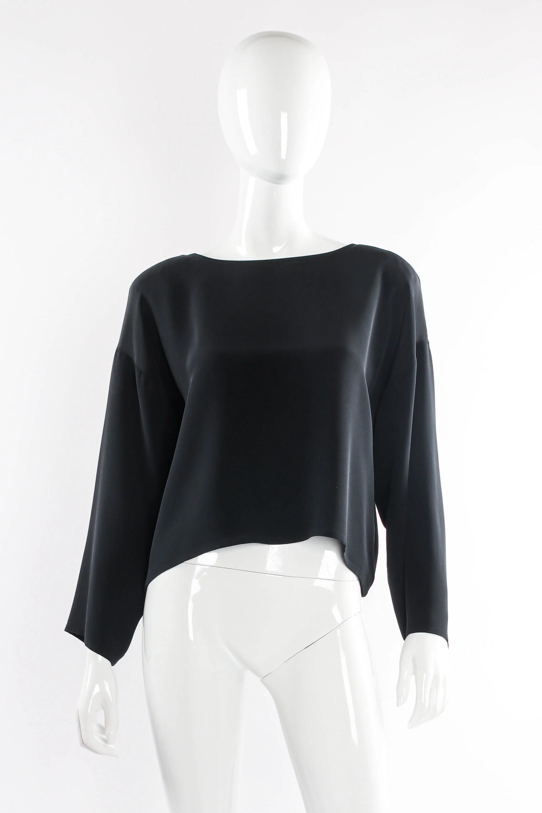 Sequined Heart Silk Top - Image 2