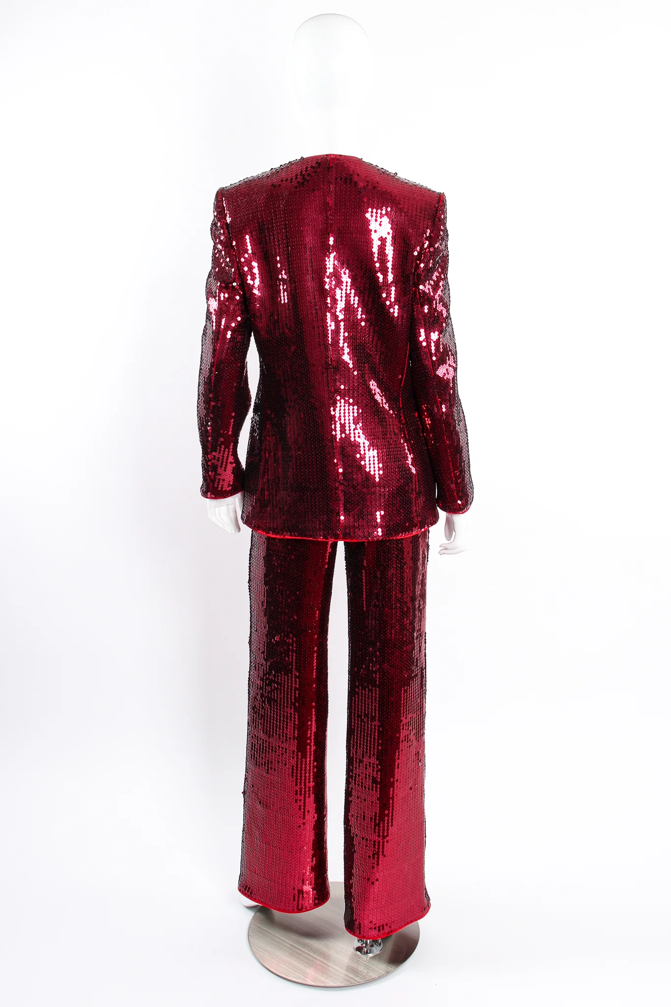 Sequined Jacket & Pant Suit - Image 11