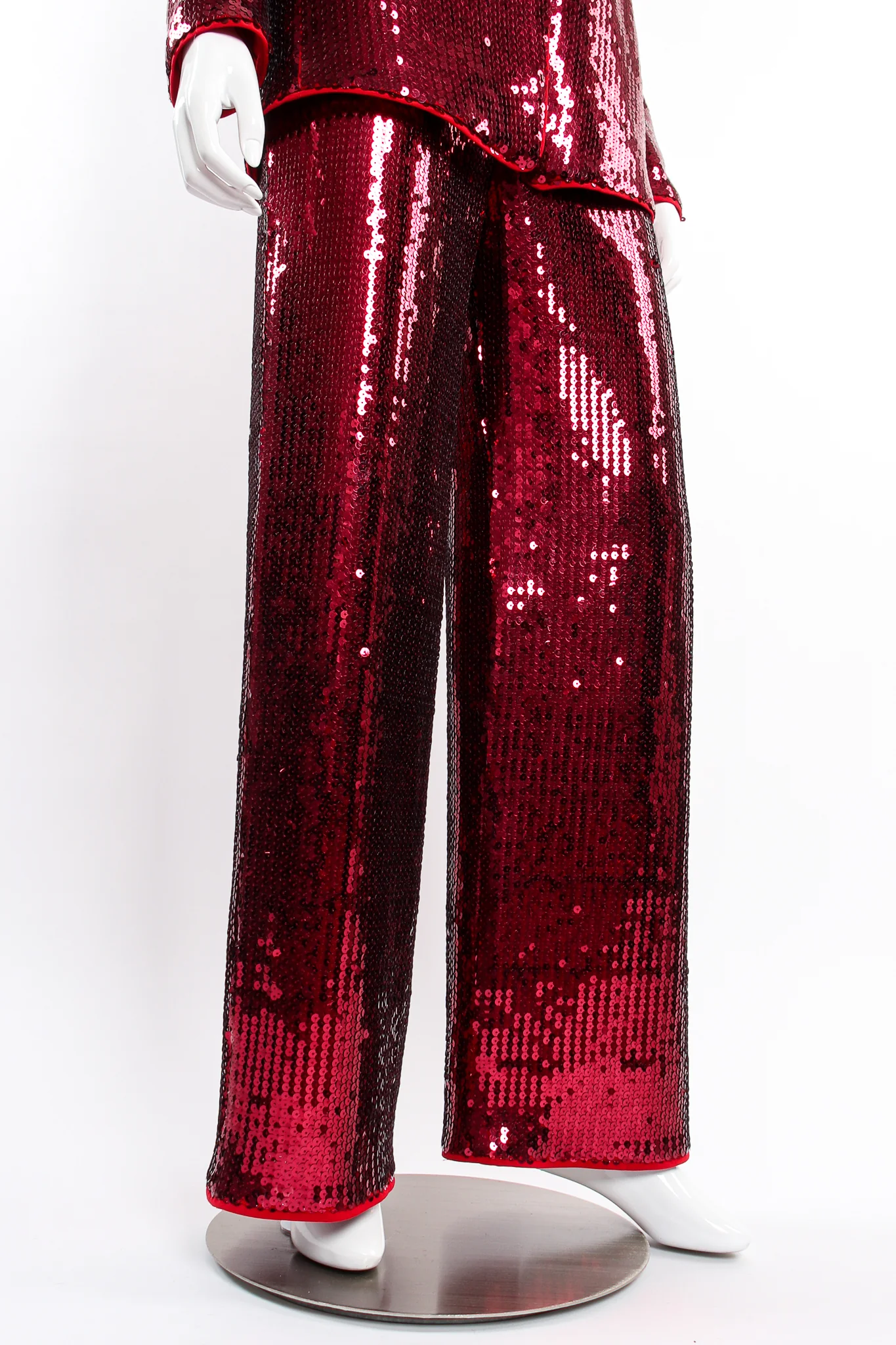 Sequined Jacket & Pant Suit - Image 2