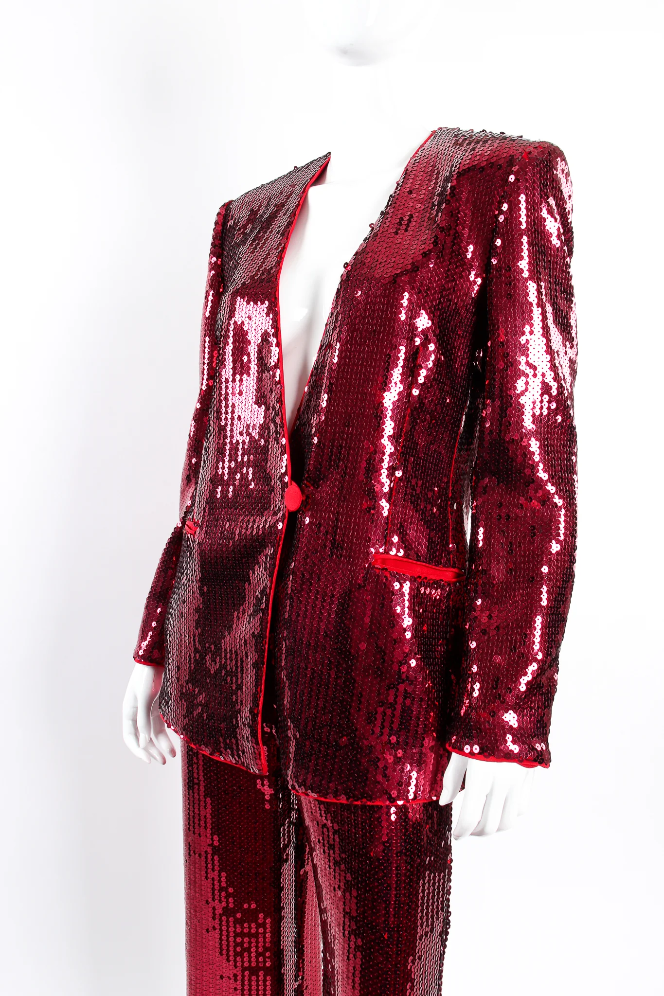 Sequined Jacket & Pant Suit - Image 5