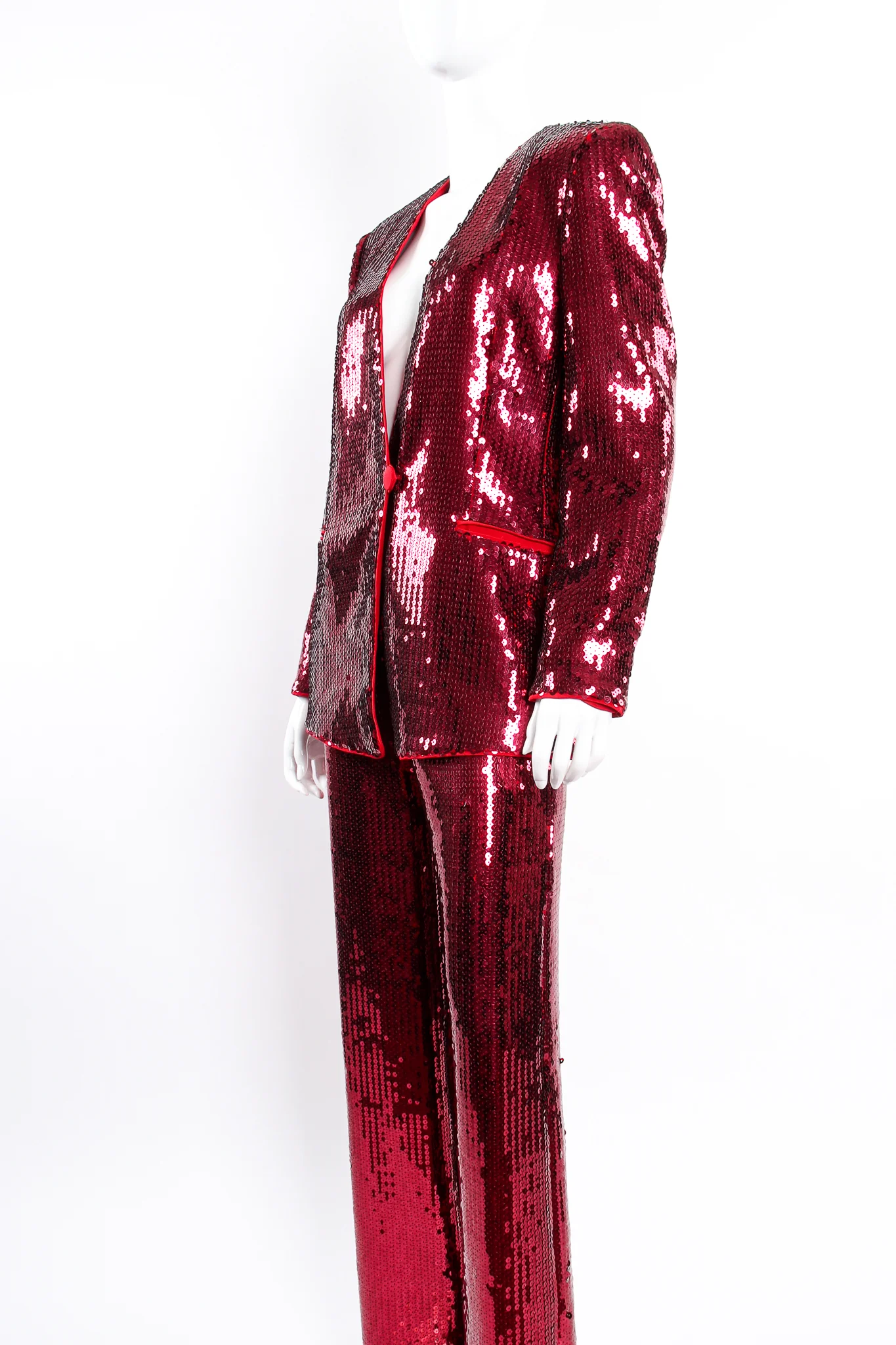 Sequined Jacket & Pant Suit - Image 6
