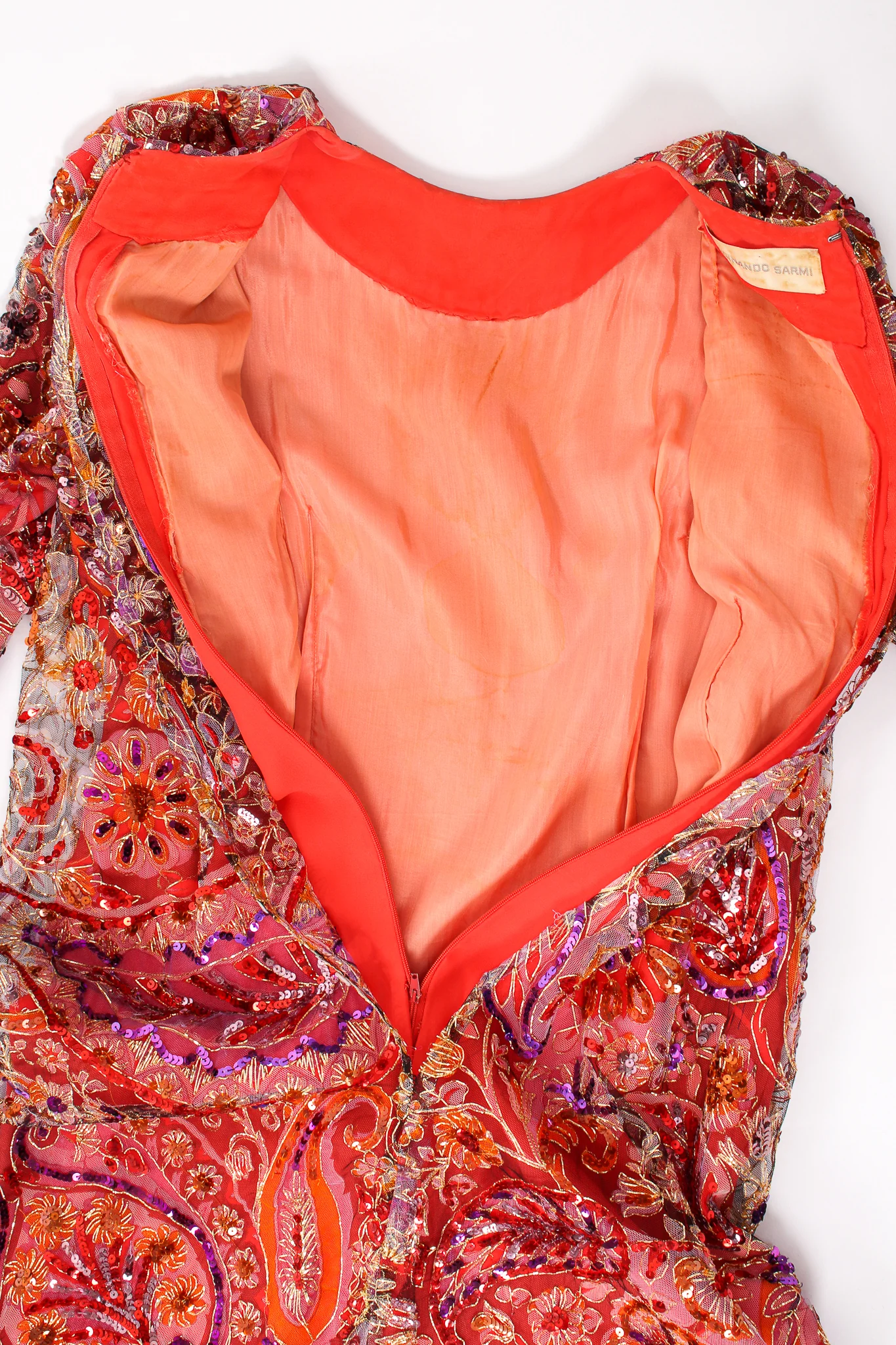 Sequined Mesh Shift Dress - Image 13