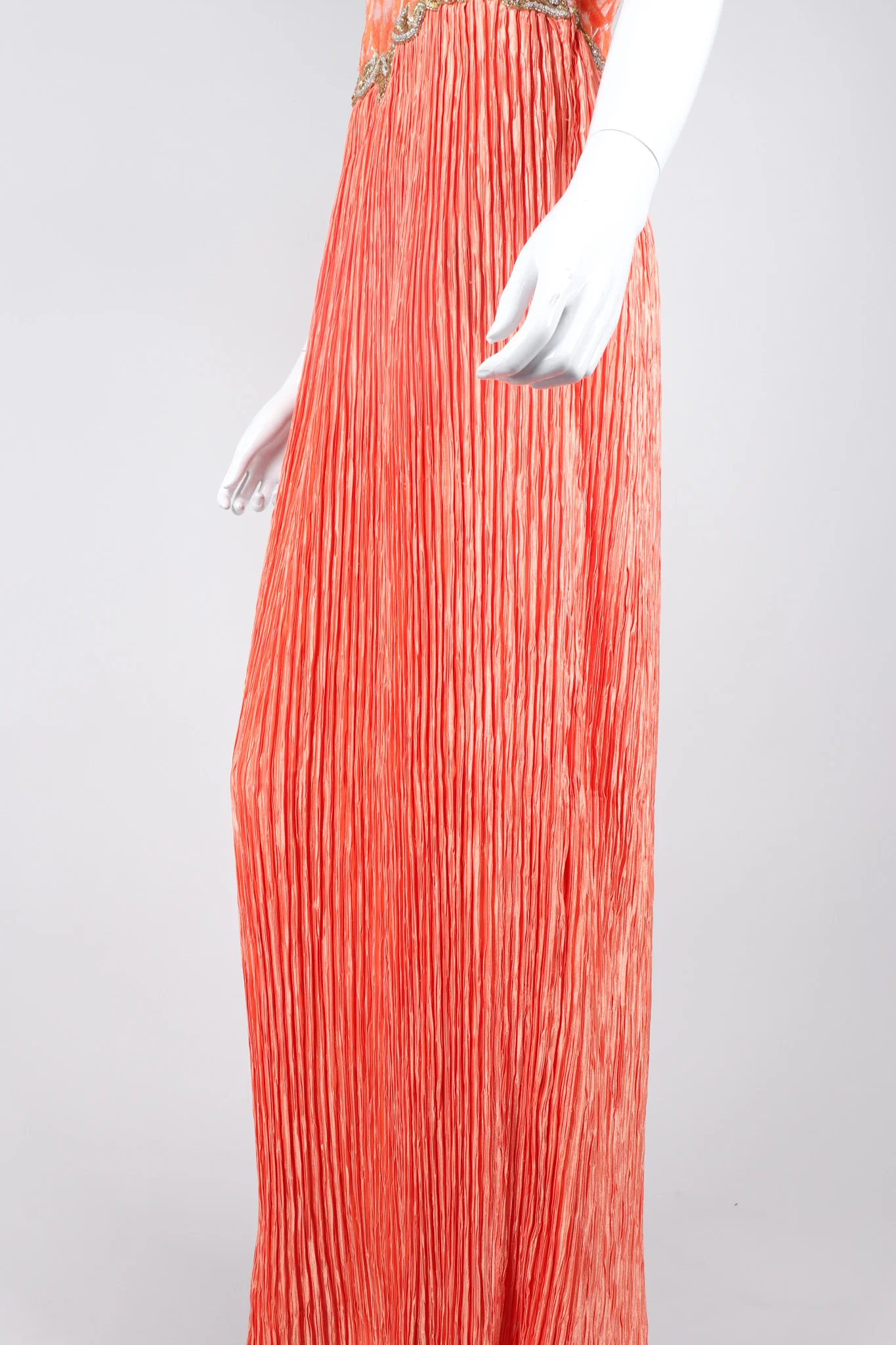 Sequined Phoenix Halter Gown - Image 12