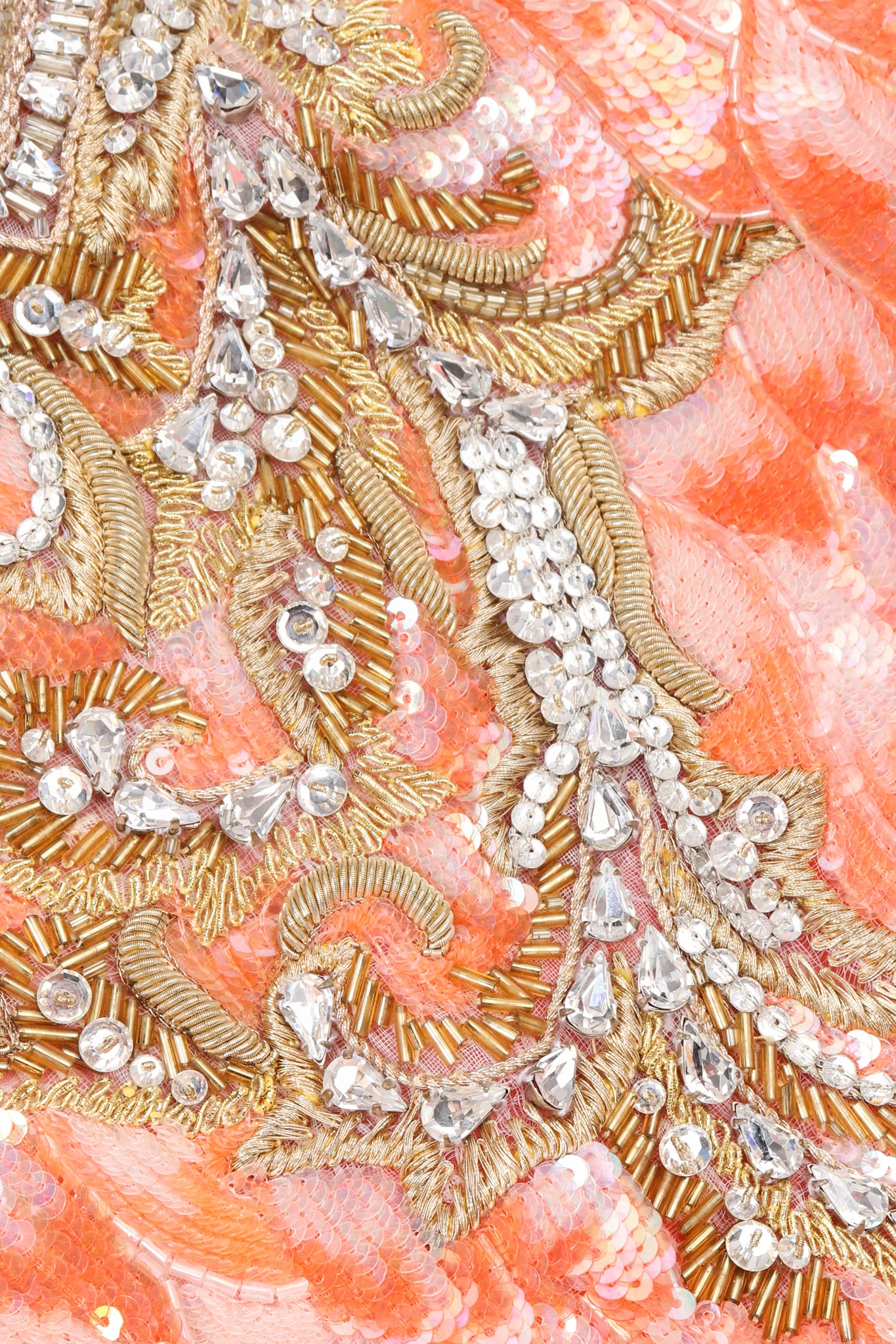 Sequined Phoenix Halter Gown - Image 14