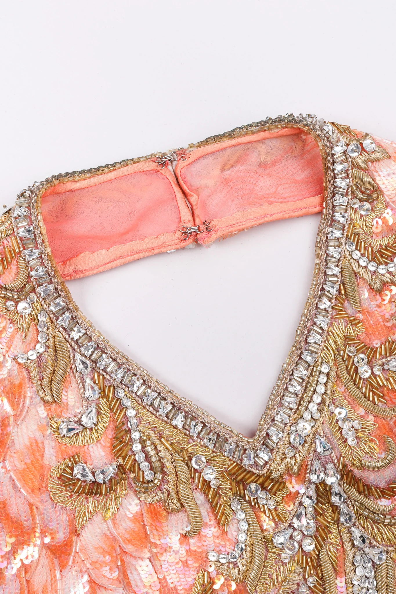 Sequined Phoenix Halter Gown - Image 15