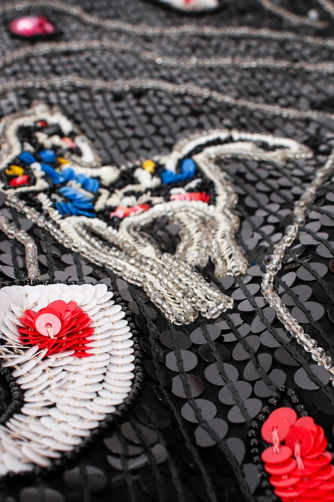 Sequined Stallion Bomber Jacket - Image 10