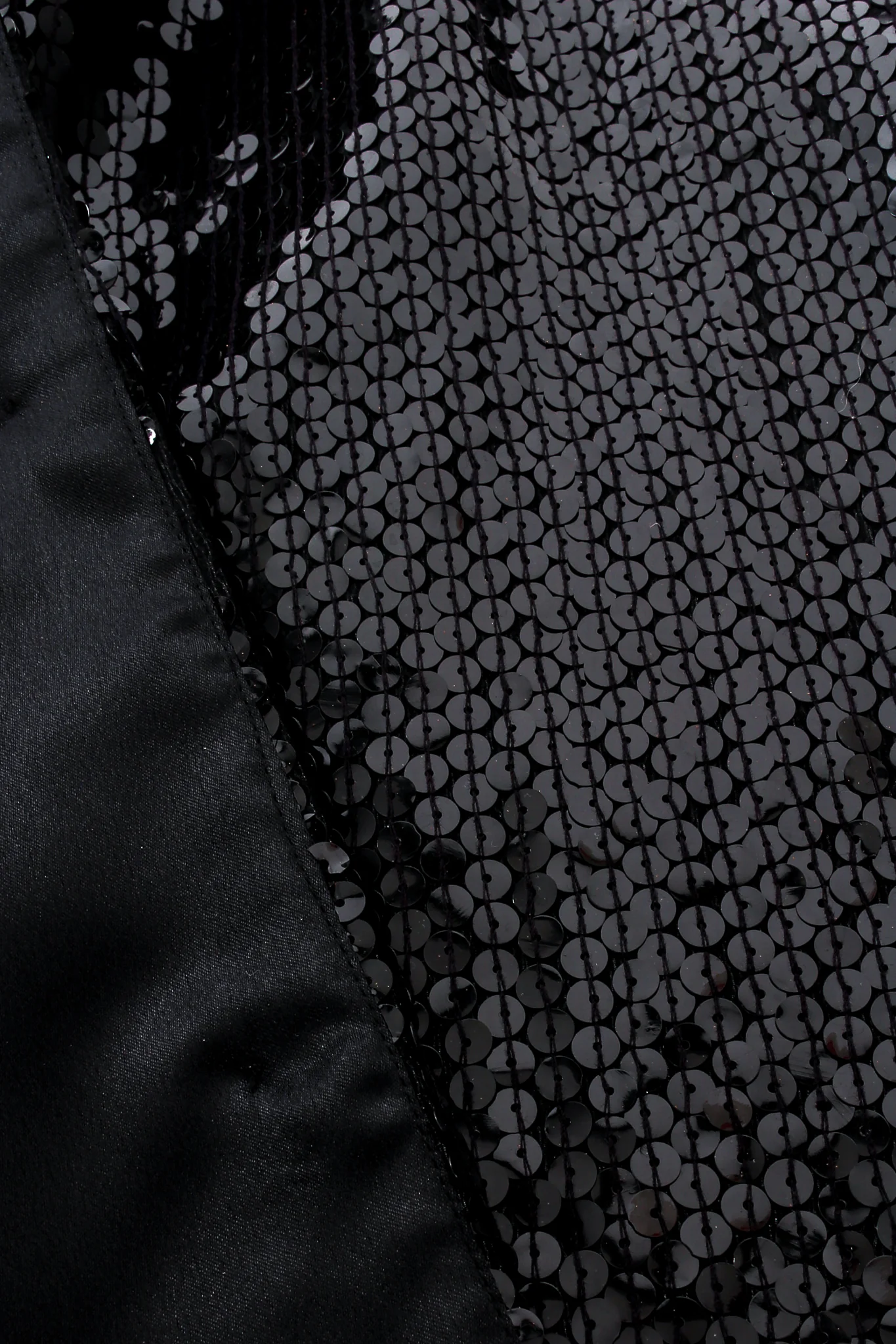 Sequined Yoke Seam Swing Jacket - Image 6