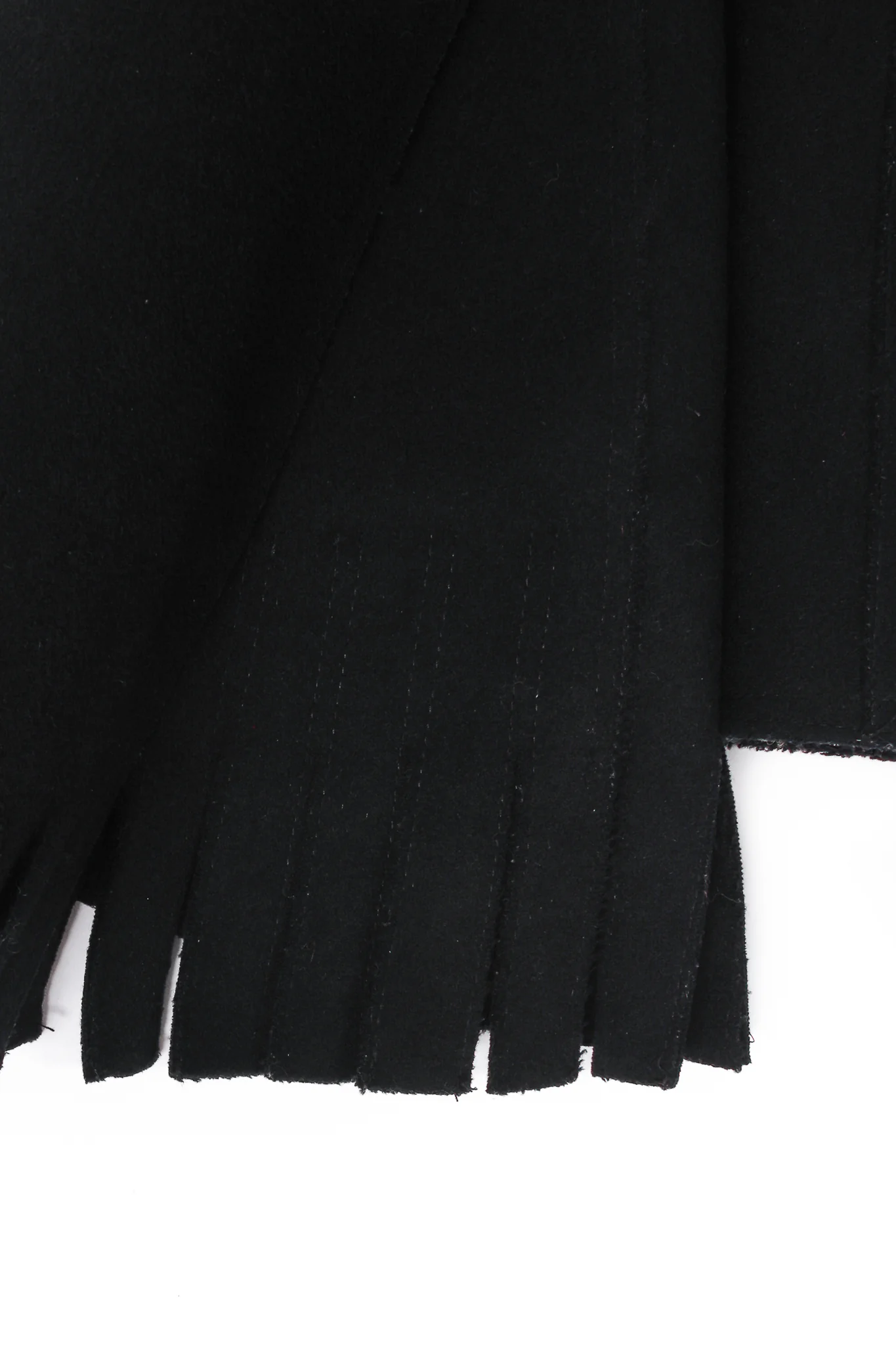 Shawl Collar Wool Peplum Jacket - Image 8