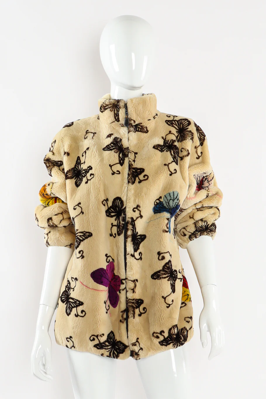 Sheared Beaver Butterfly Jacket - Image 3
