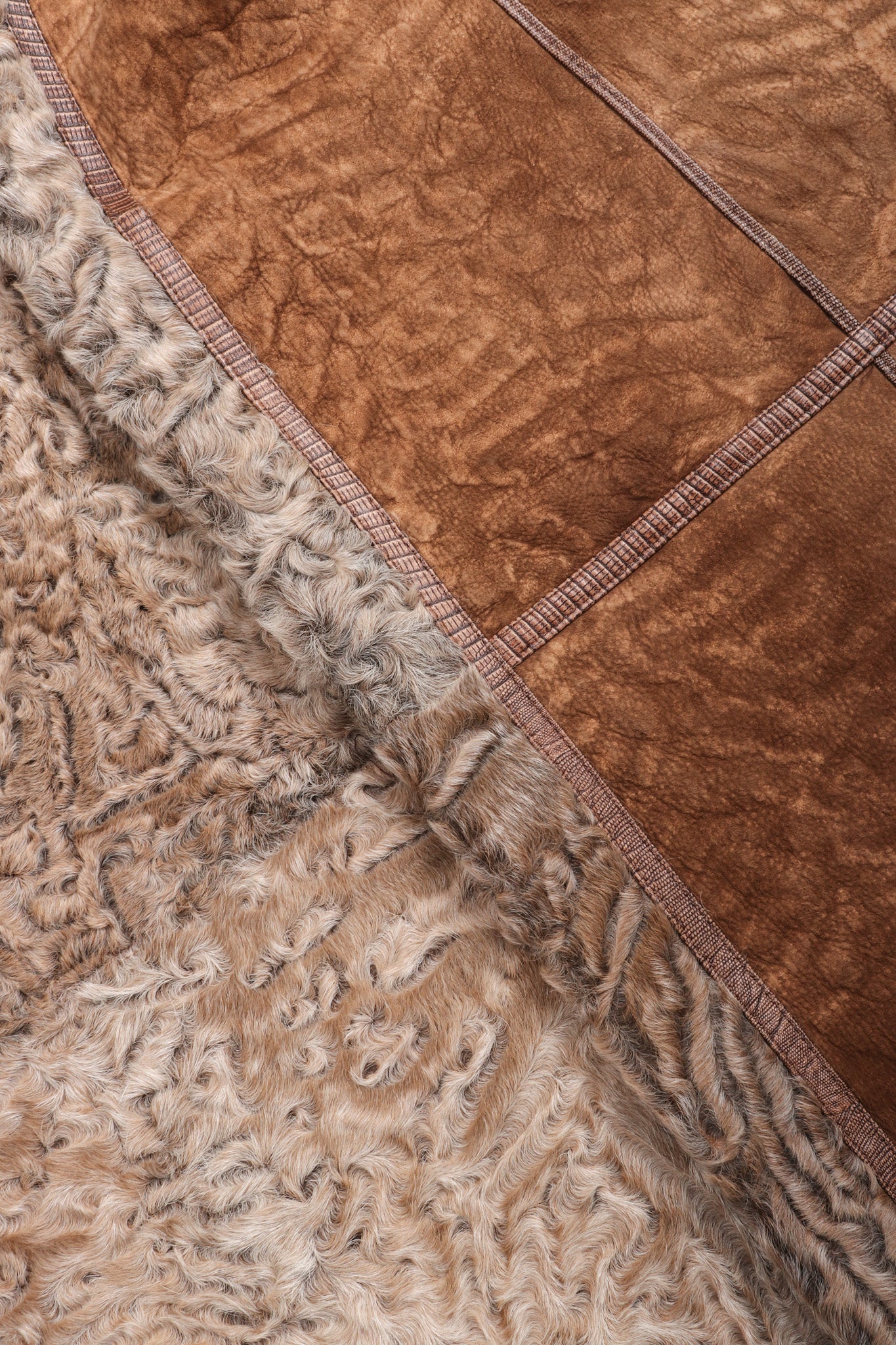 Reversible Shearling Lamb Coat - Image 20