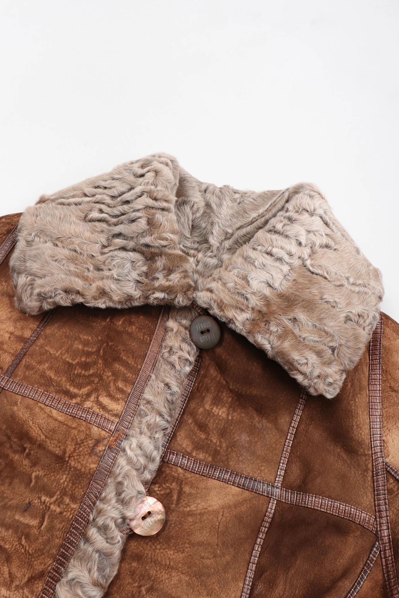 Reversible Shearling Lamb Coat - Image 24