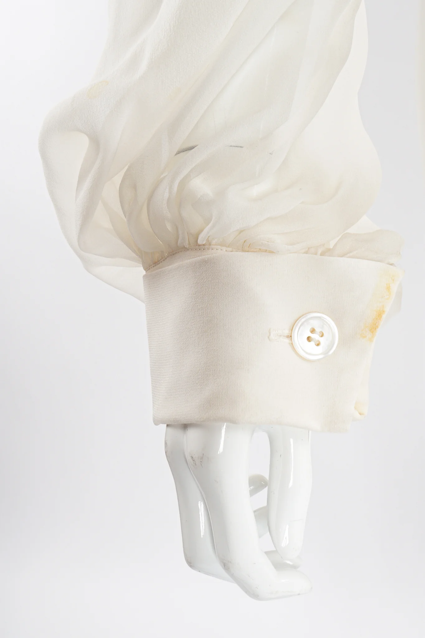 Sheer Balloon Sleeve Bodysuit - Image 13