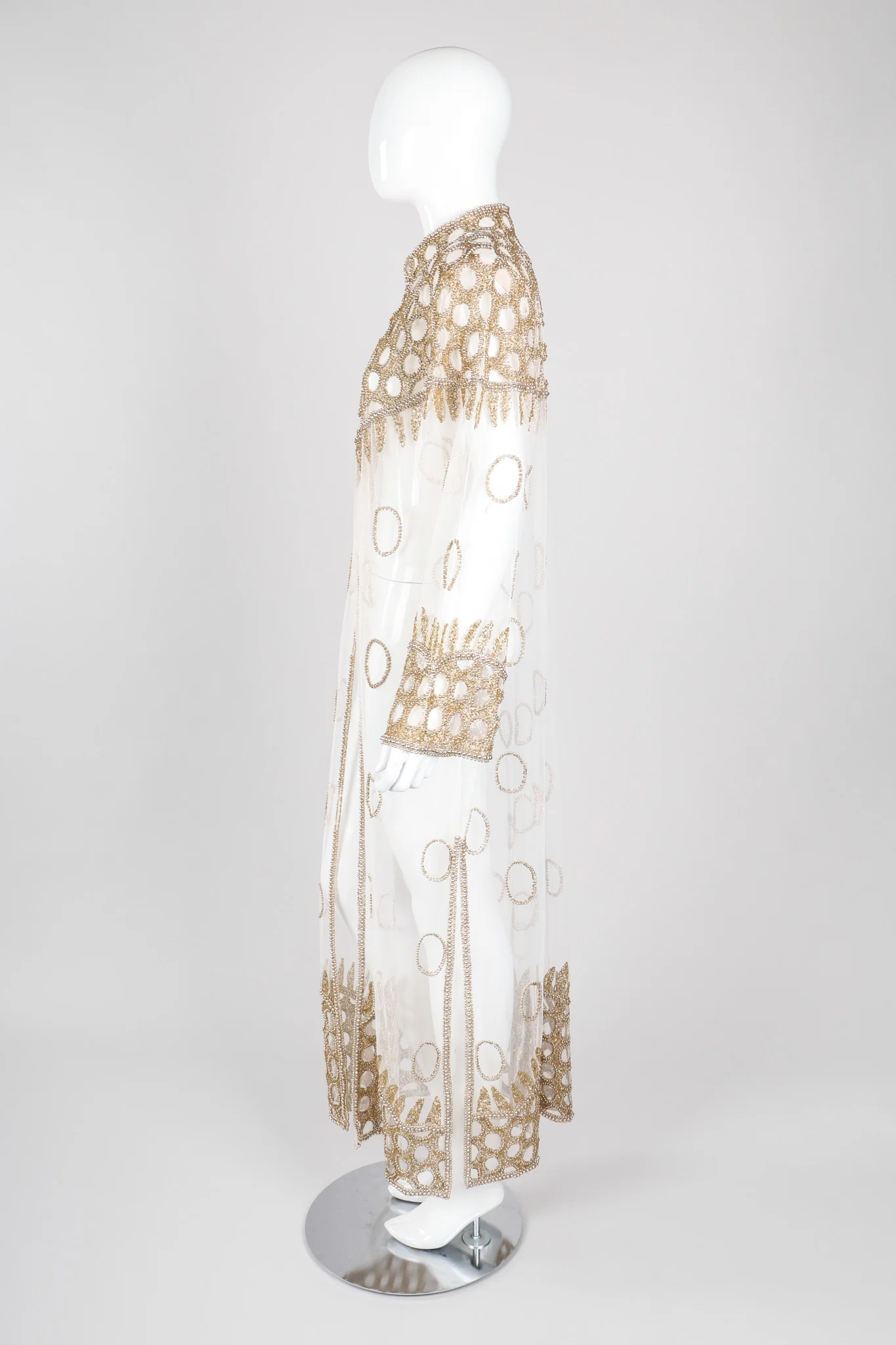 Sheer Beaded Robe - Image 6