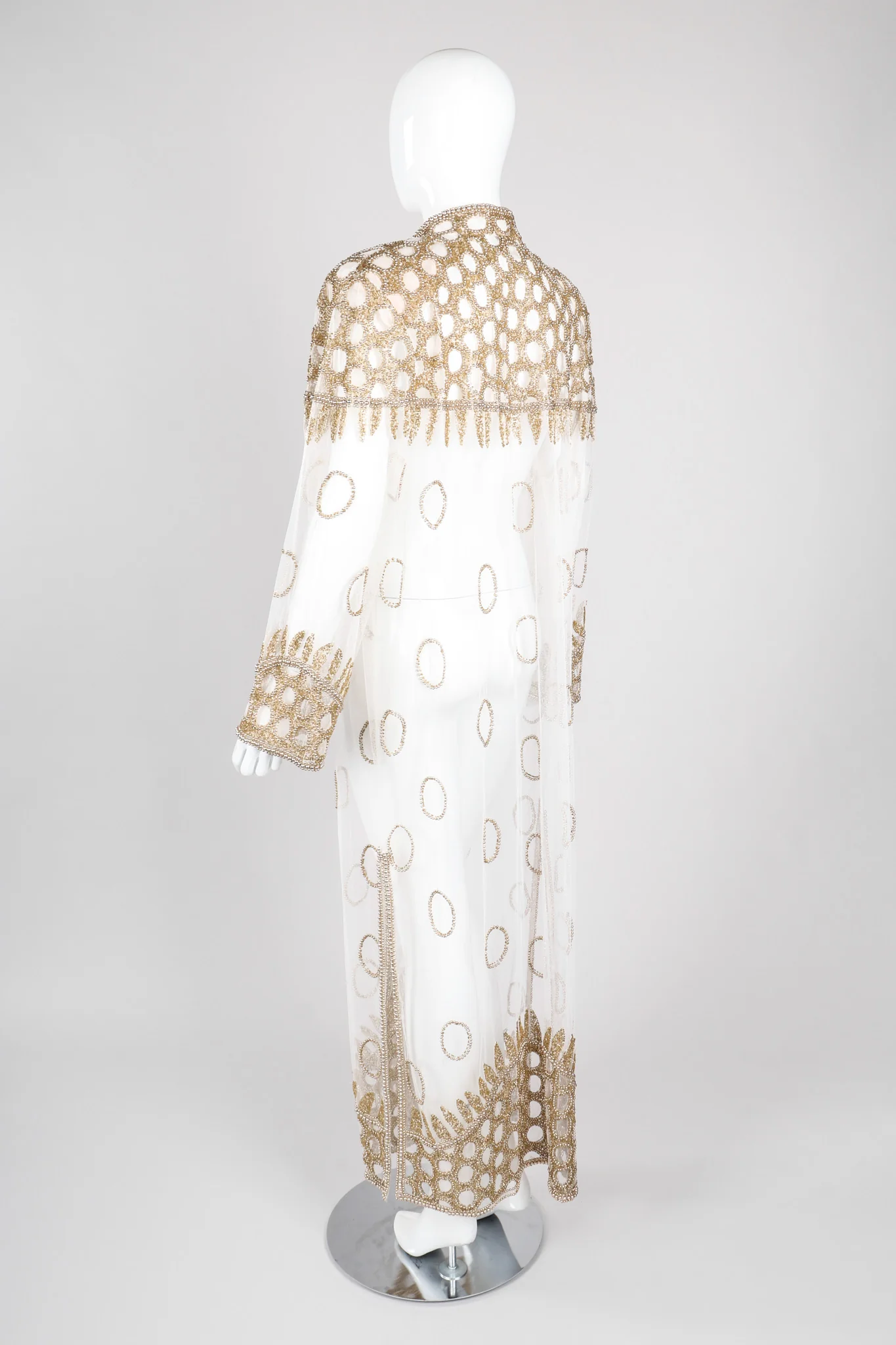 Sheer Beaded Robe - Image 7