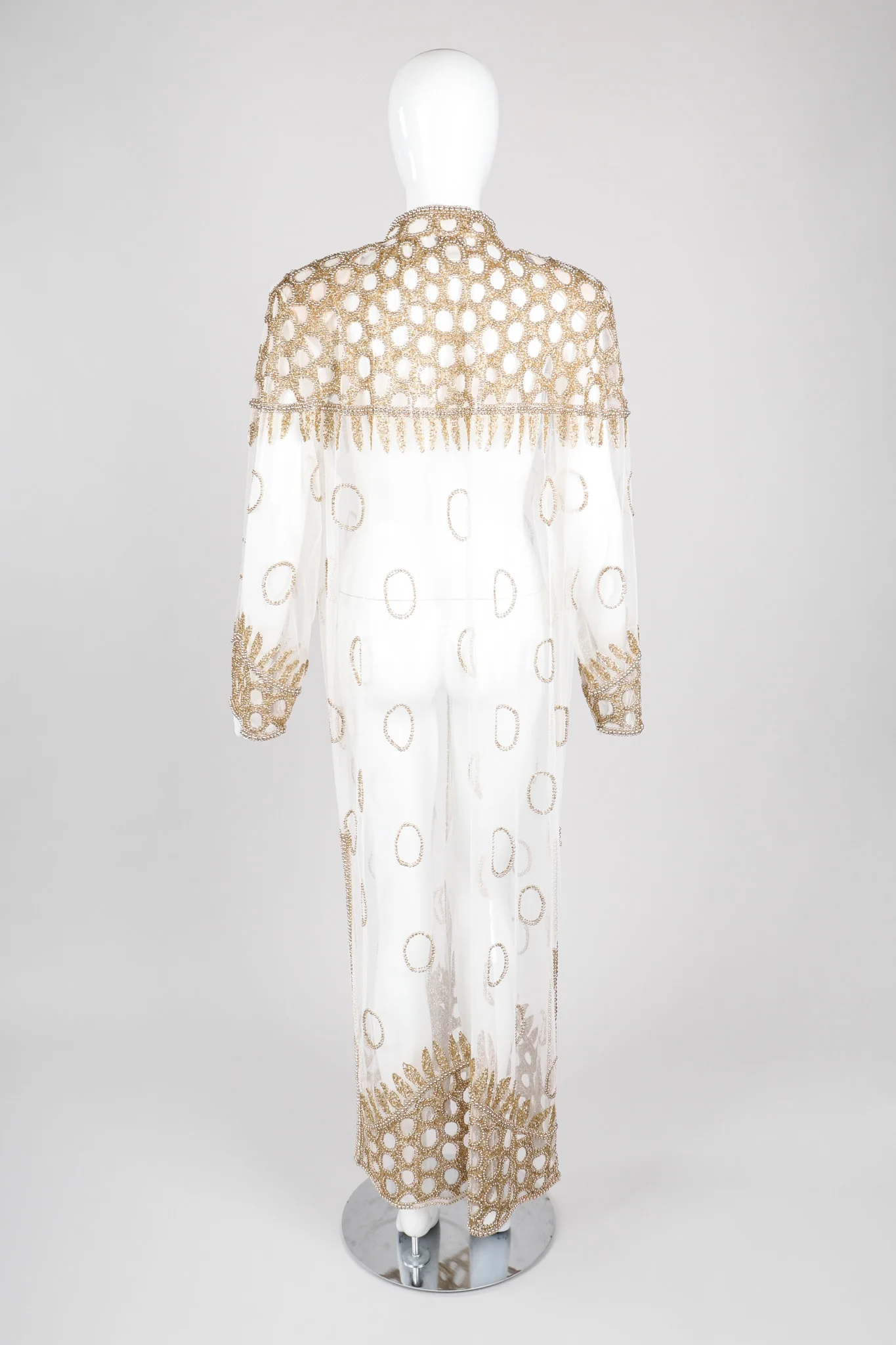 Sheer Beaded Robe - Image 8