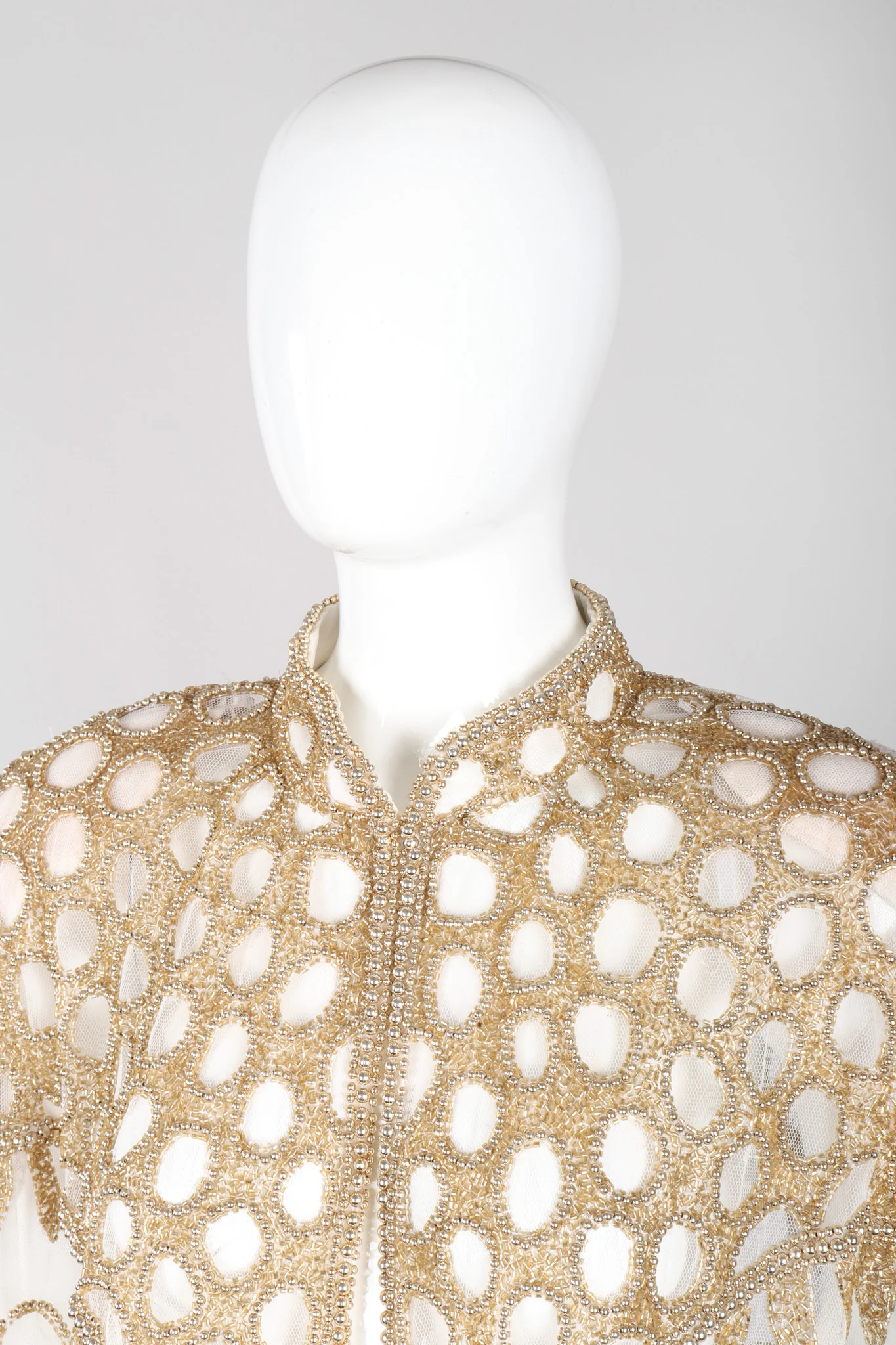 Sheer Beaded Robe - Image 9