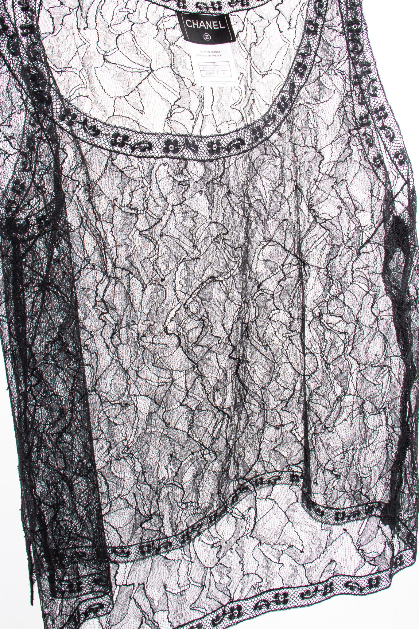 2000 Sheer Chantilly Lace Tank - Image 12