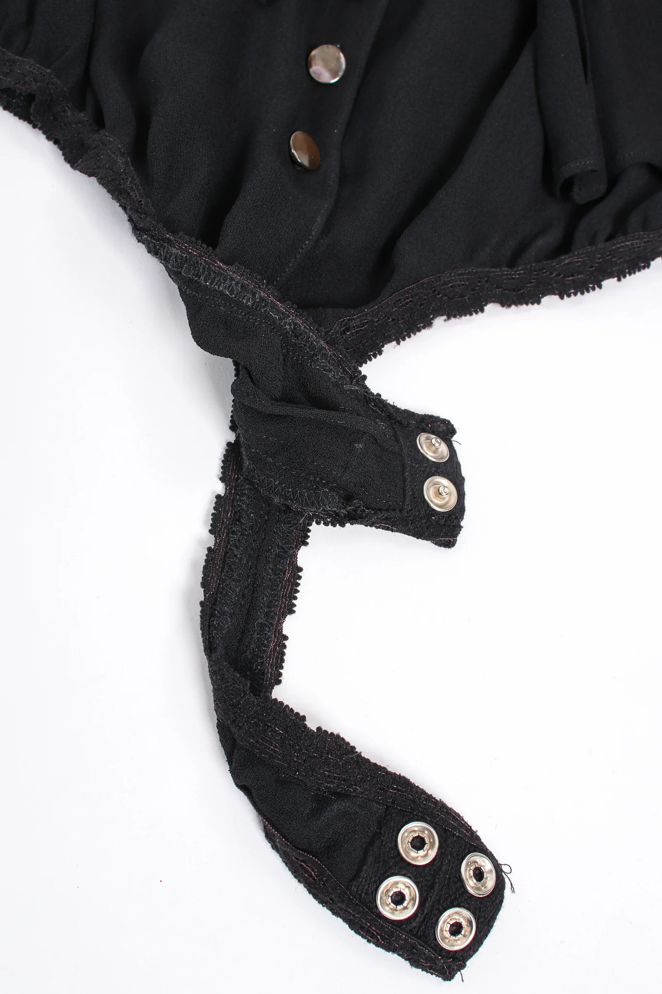 Sheer Georgette Jabot Bodysuit - Image 13