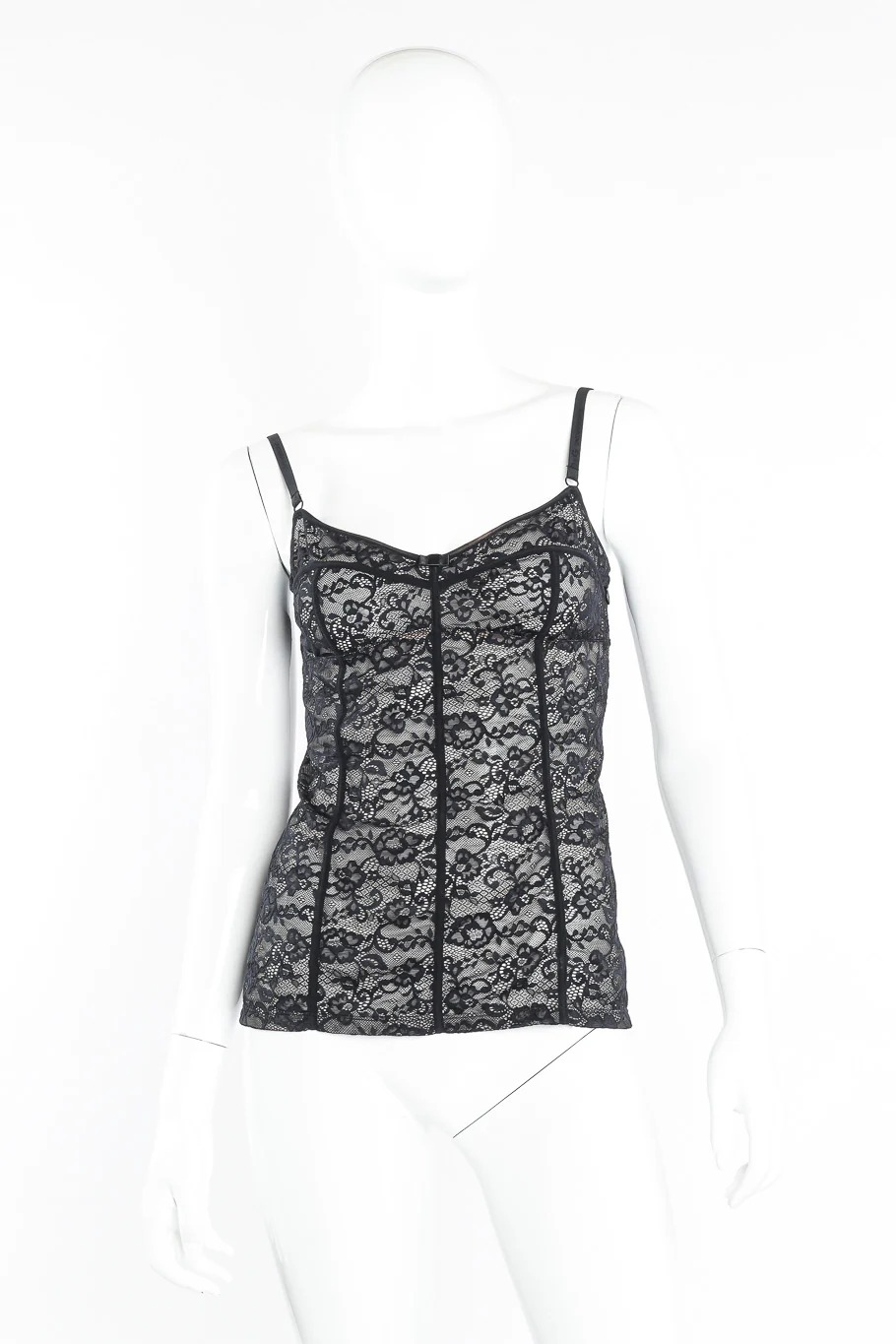 Sheer Lace Corset Top