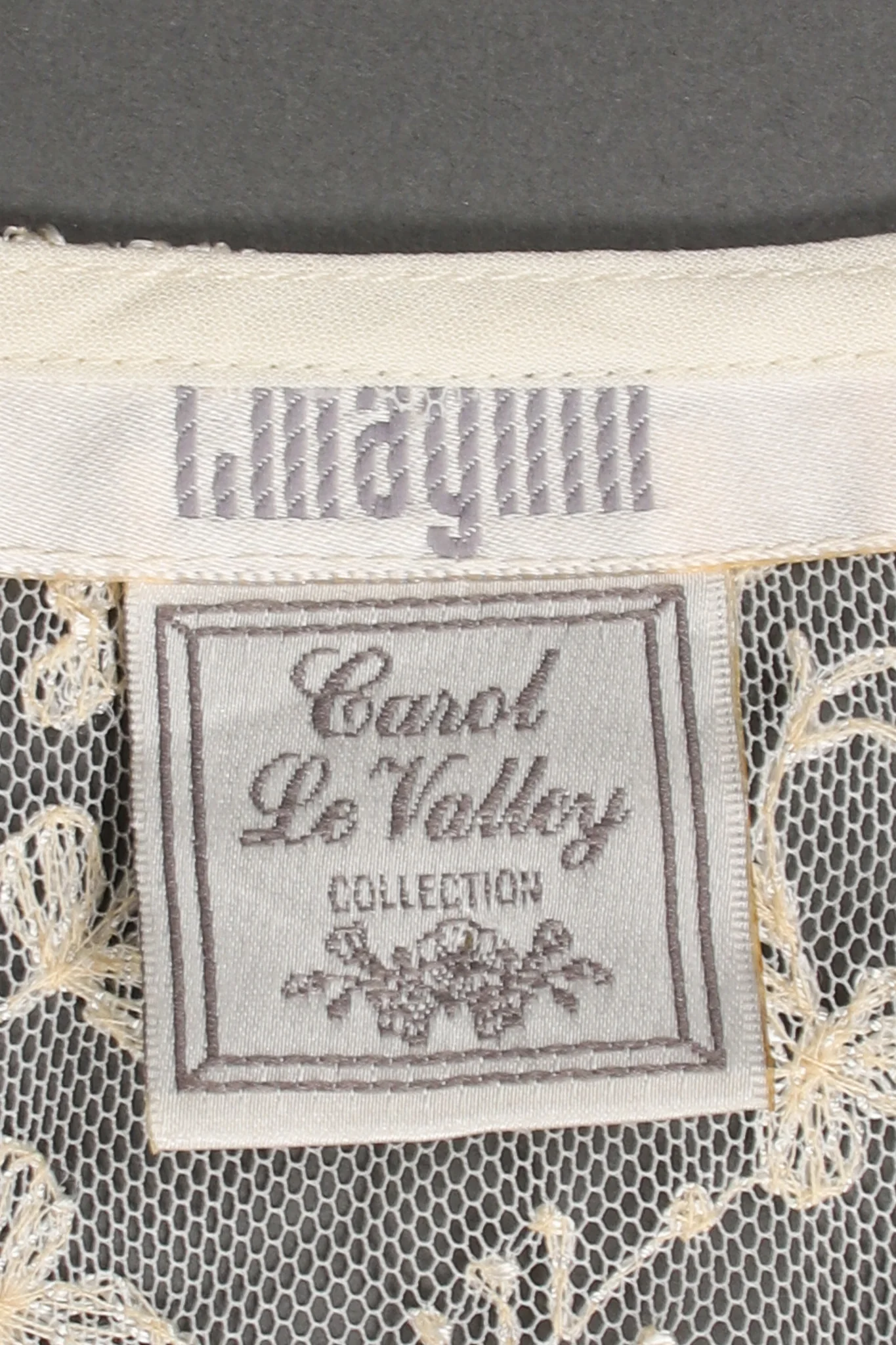 Sheer Lace Jabot Bodysuit - Image 14