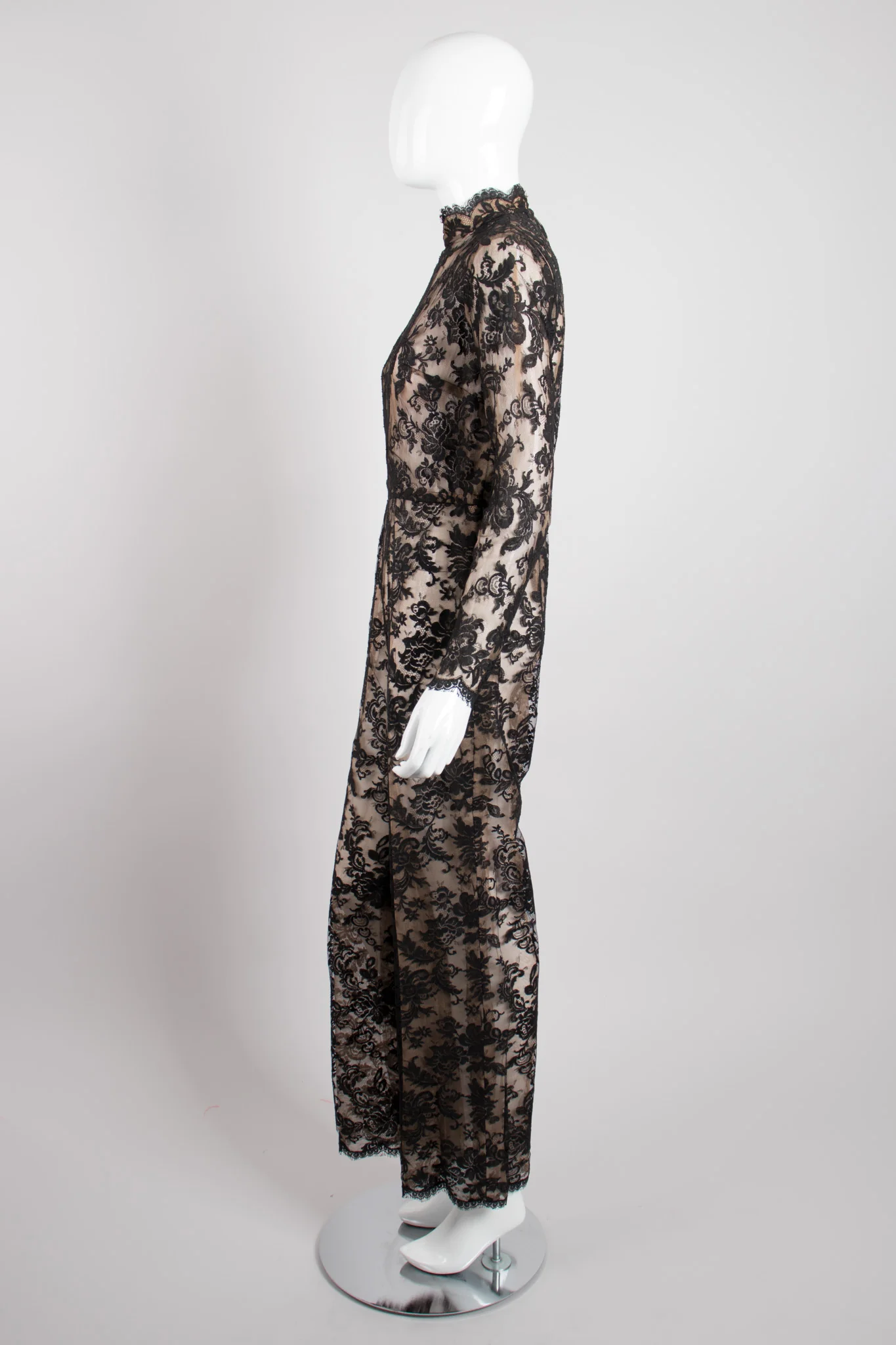 Sheer Lace Jumpsuit - Image 4