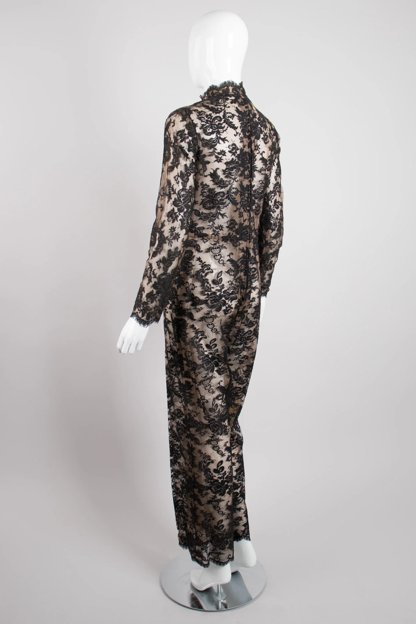 Sheer Lace Jumpsuit - Image 5