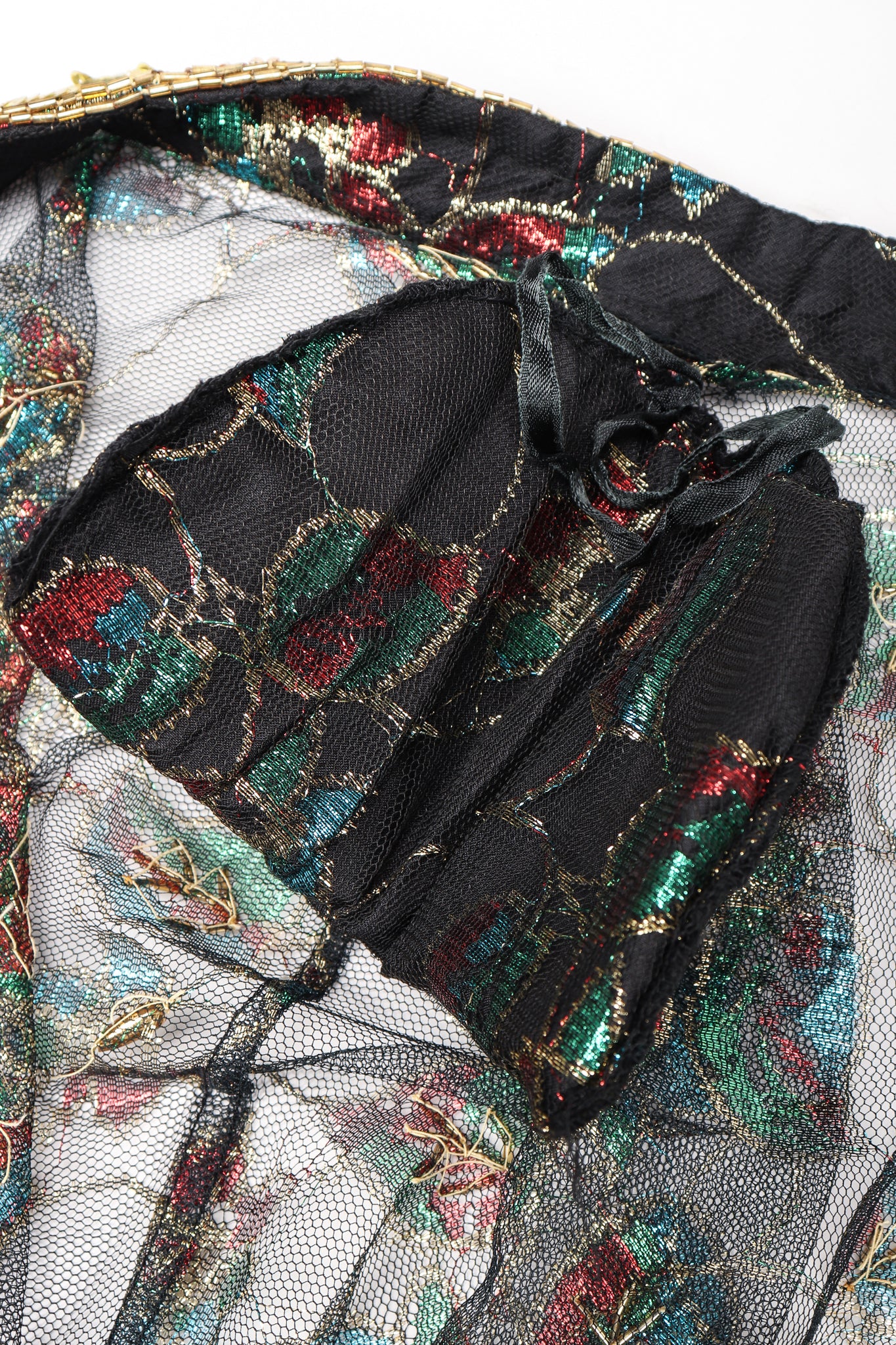 Sheer Embellished Duster Jacket - Image 10
