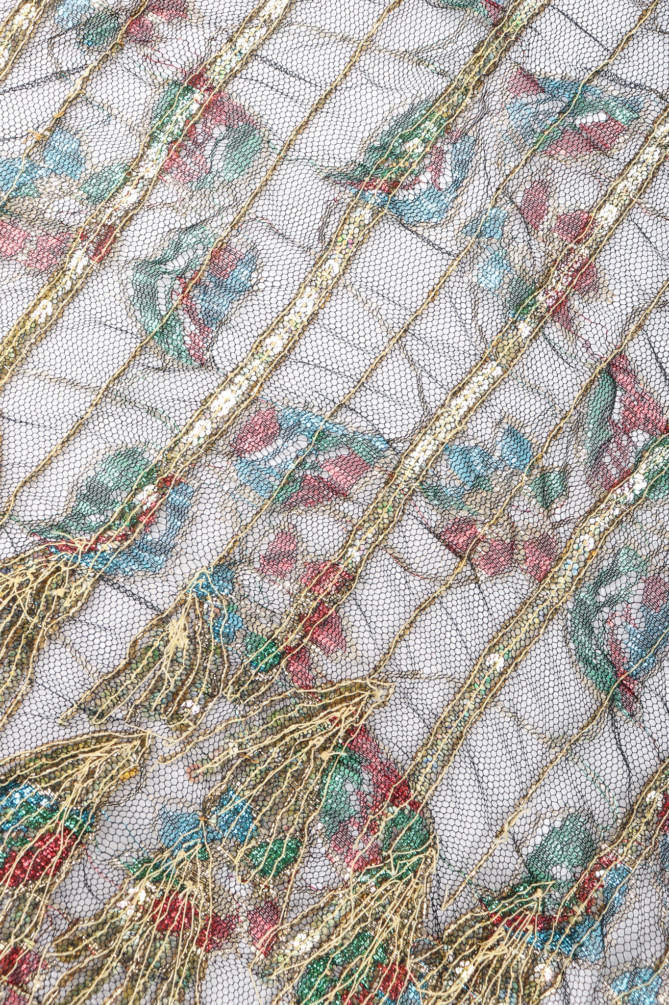 Sheer Embellished Duster Jacket - Image 16