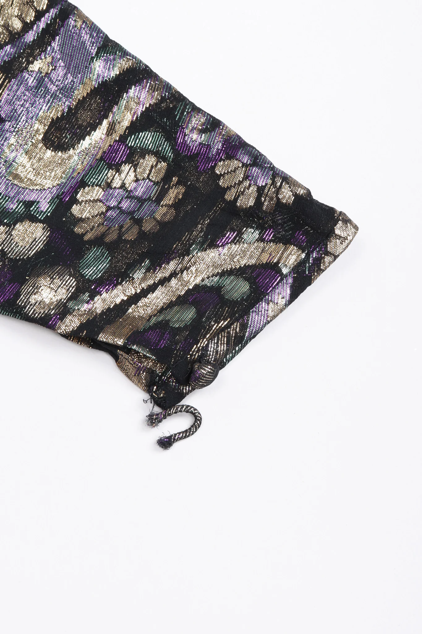 Sheer Lamé Floral Paisley Tunic - Image 13