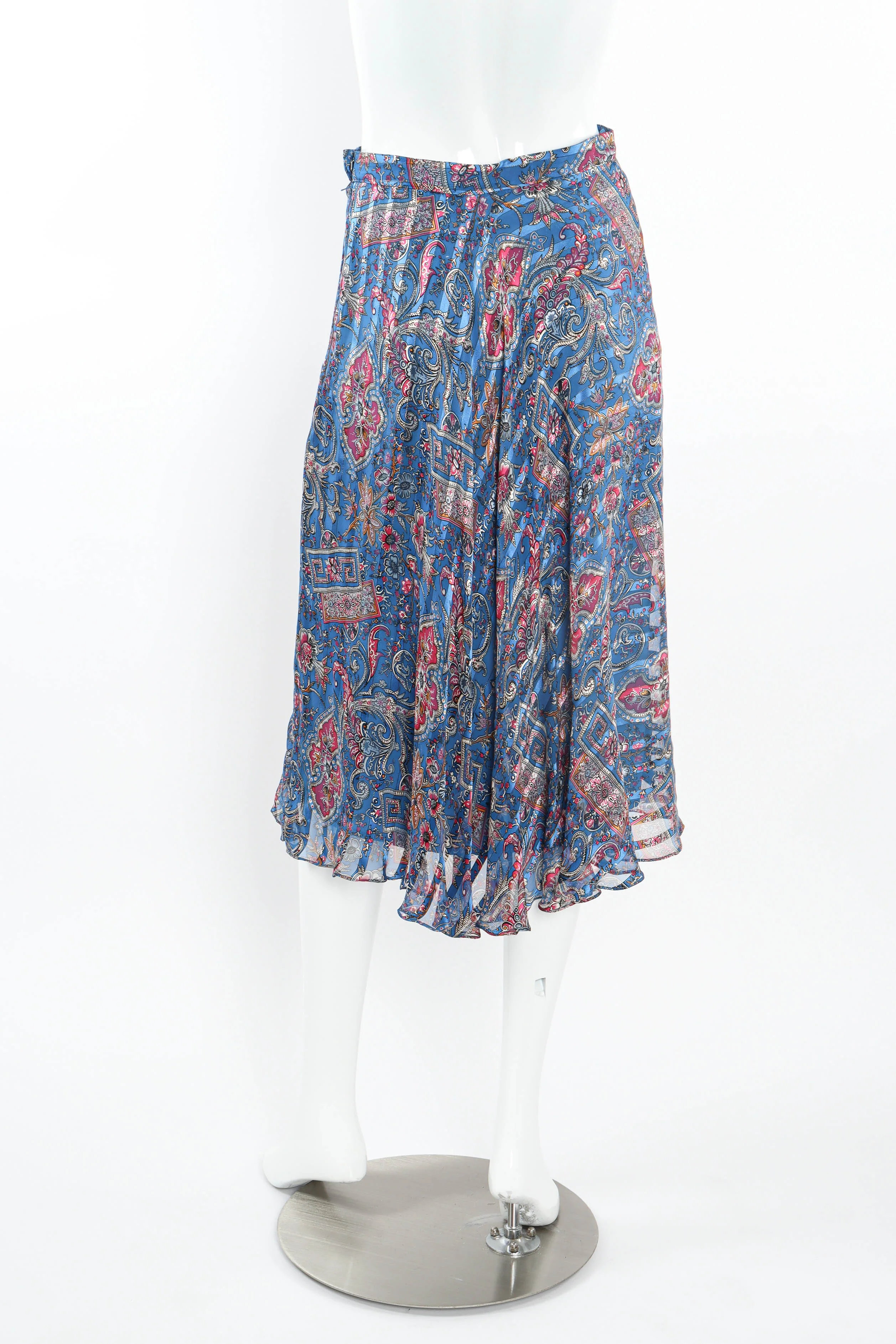 Sheer Paisley Top & Skirt Set - Image 13