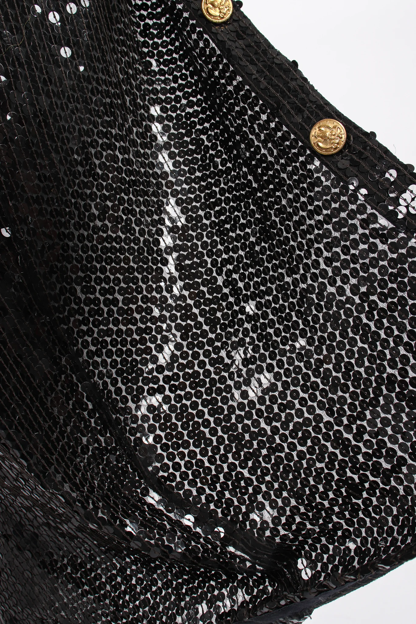 Sheer Sequin Shirt Dress Duster - Image 17