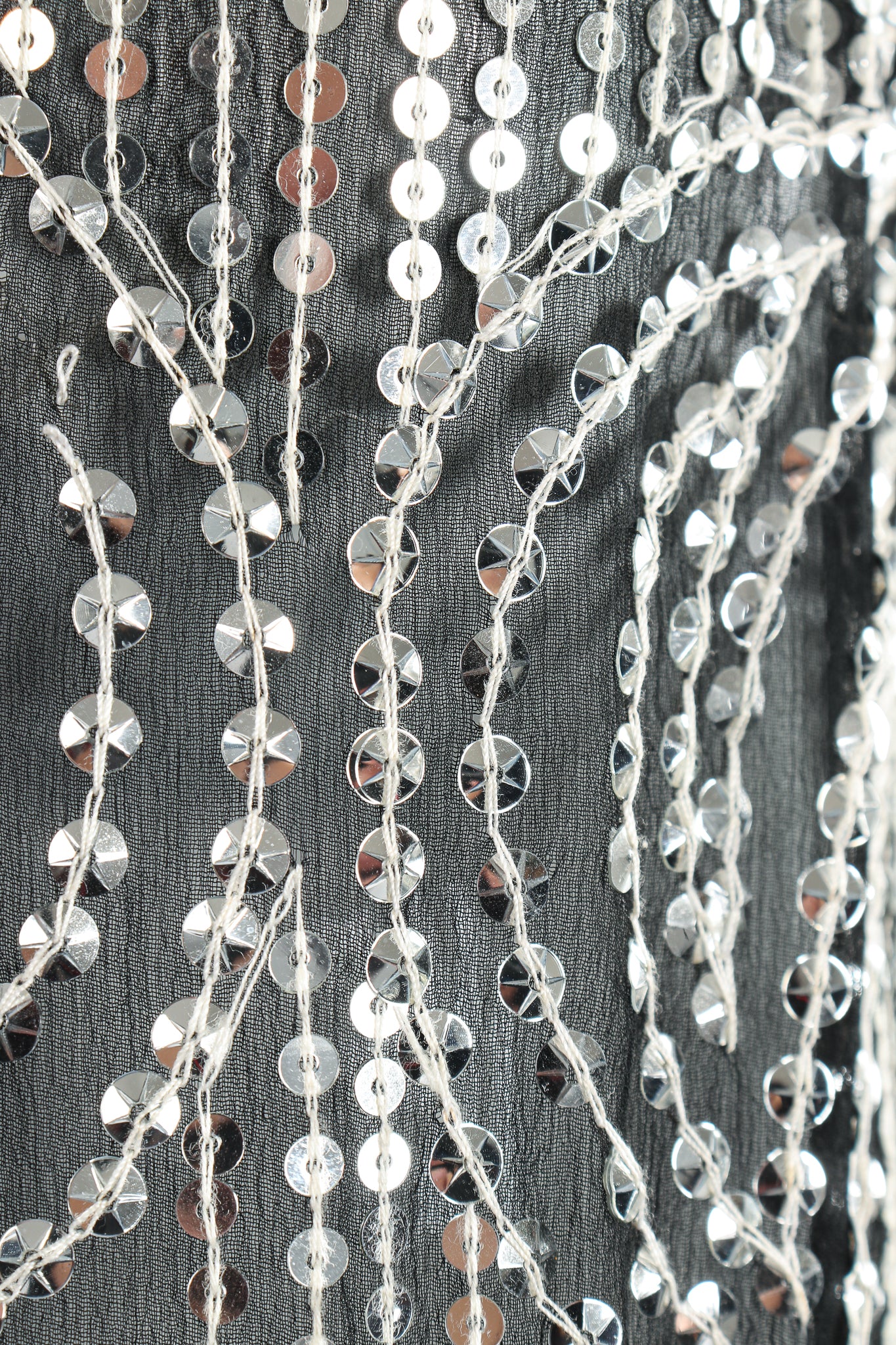 Sheer Sequined Deco Dress - Image 10
