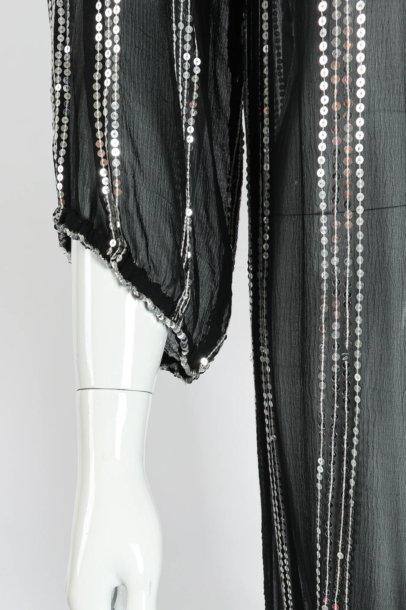 Sheer Sequined Deco Dress - Image 12