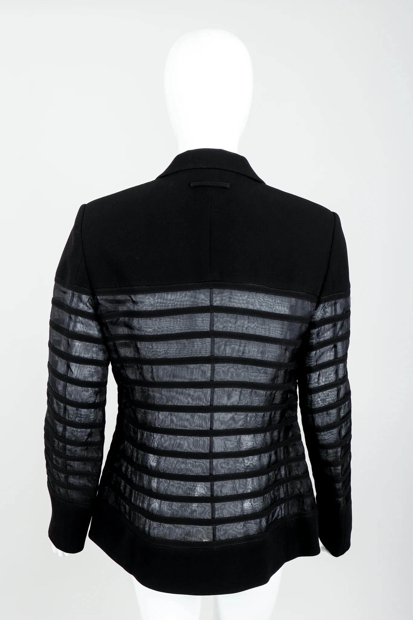 Sheer Striped Jacket - Image 7