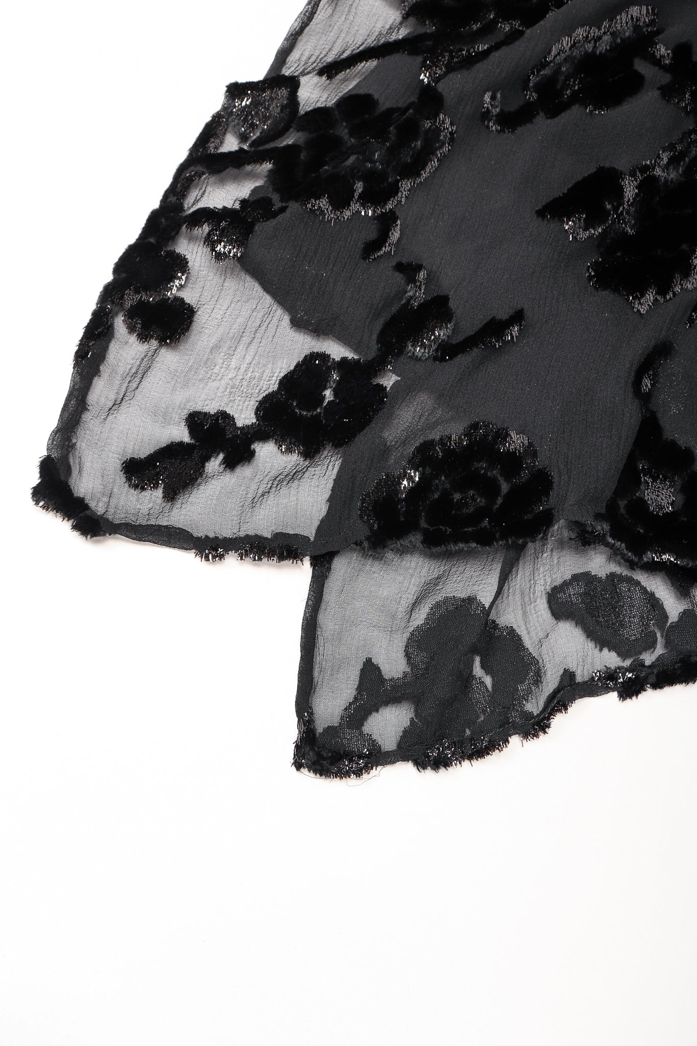Sheer Velvet Burnout Dress - Image 13