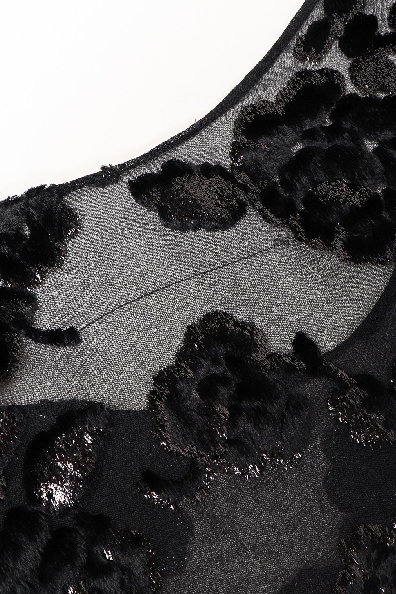 Sheer Velvet Burnout Dress - Image 14