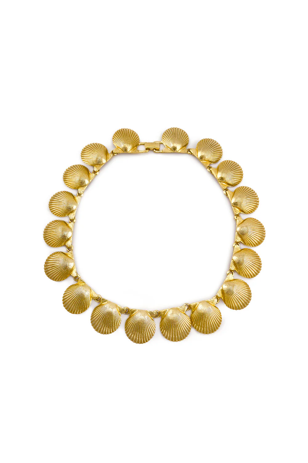 Shell Link Collar Necklace