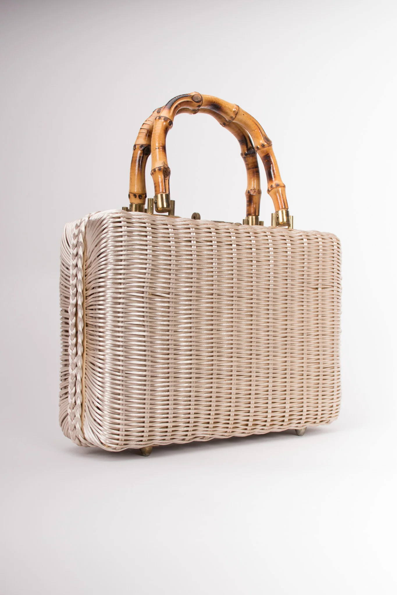 Shell Straw Box Bag - Image 6