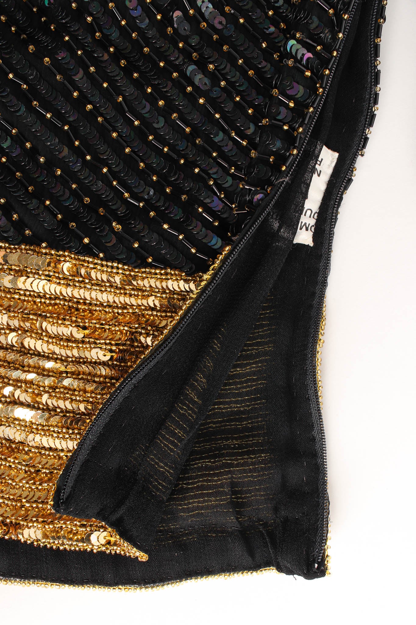 Shimmer Bead & Sequin Silk Top - Image 7