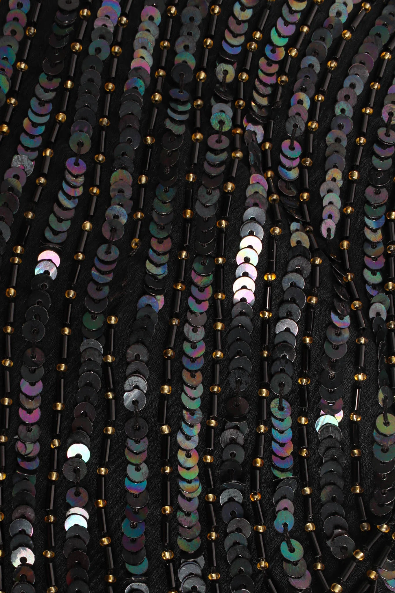 Shimmer Bead & Sequin Silk Top - Image 8