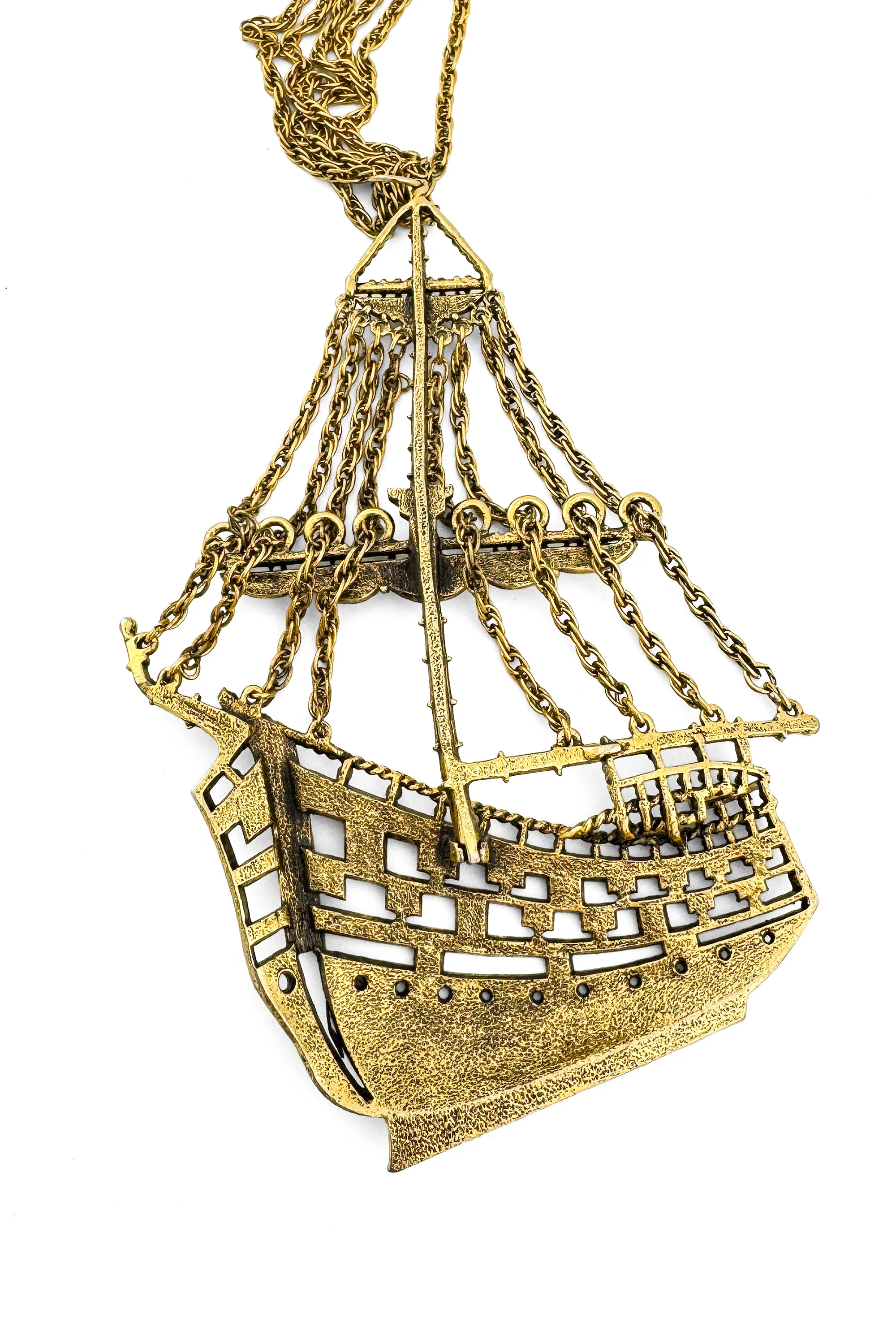 Ship Pendant Necklace - Image 5
