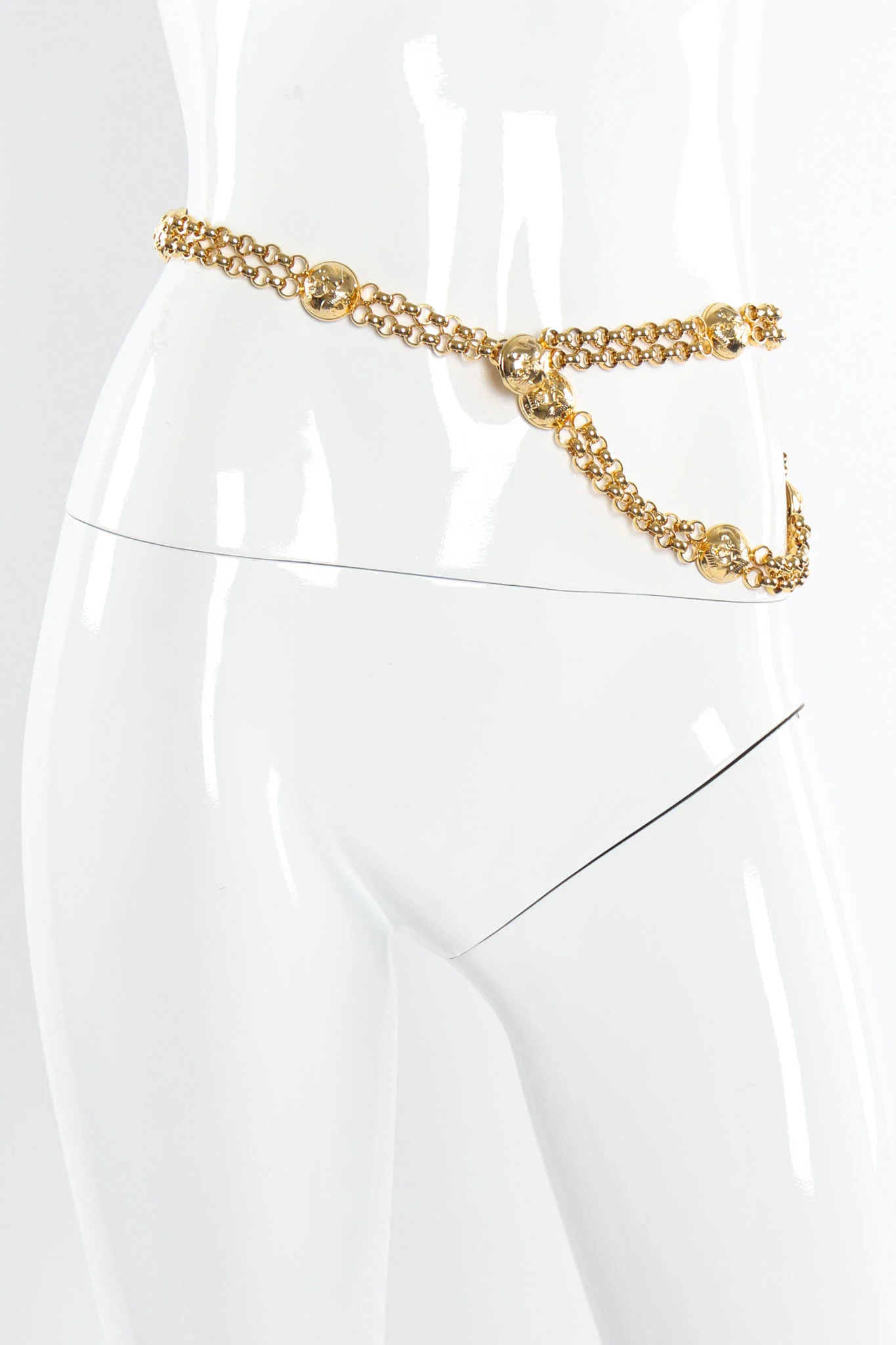 Shoe Dome Rolo Chain Link Belt - Image 2