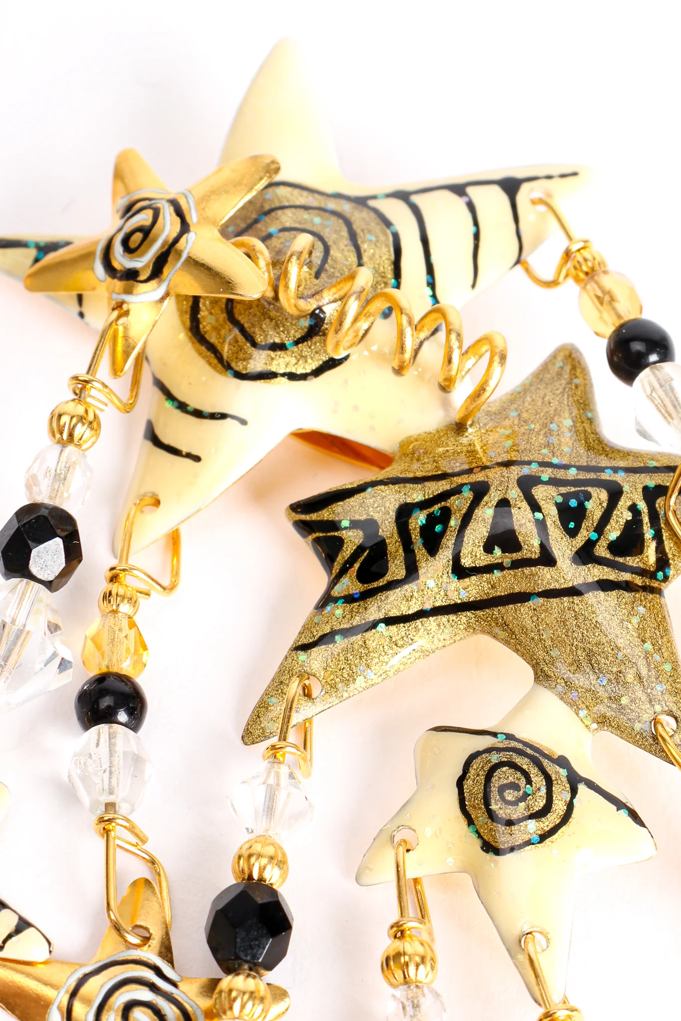 Shooting Star Chandelier Earrings - Image 5