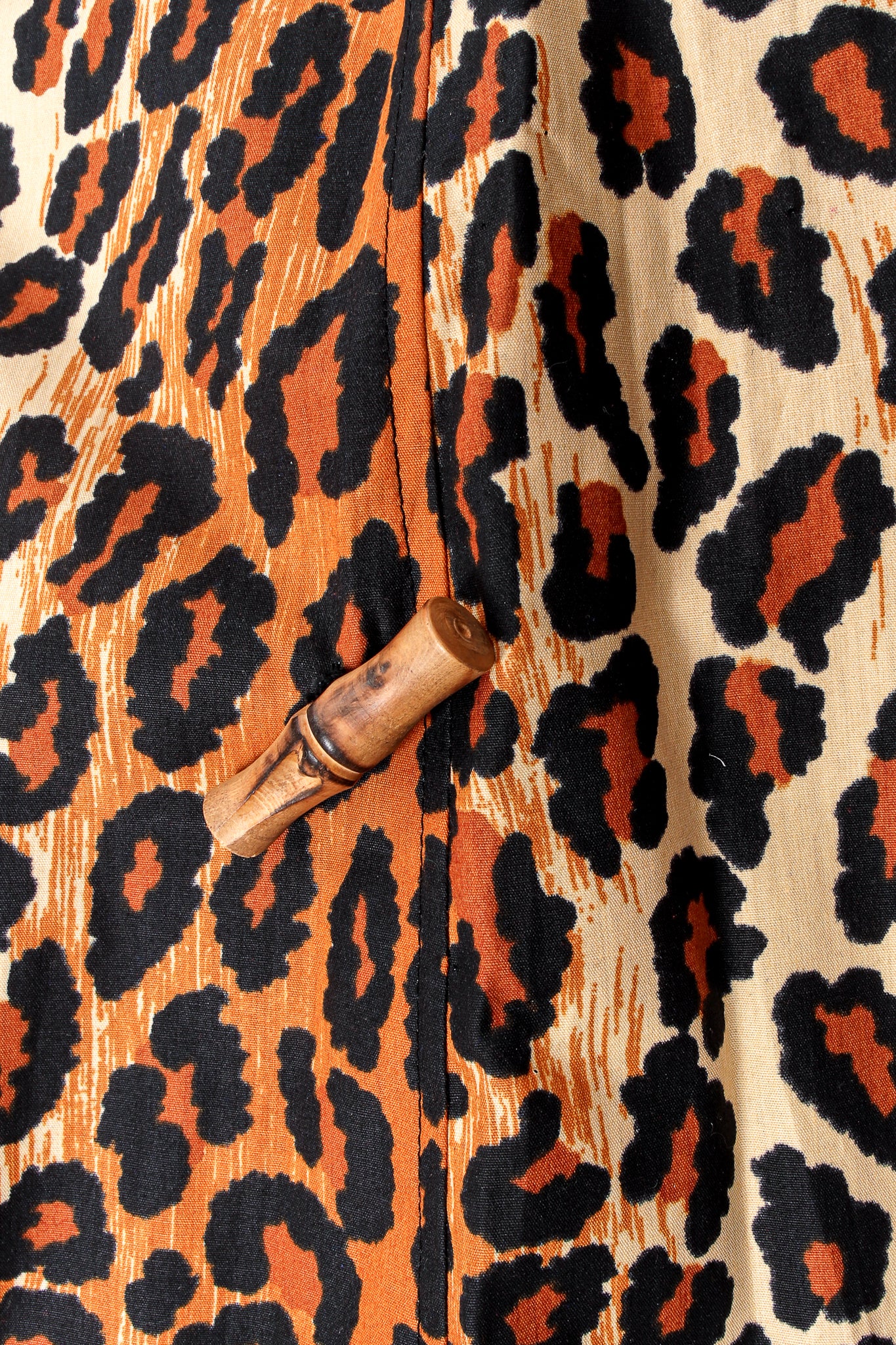 1989 S/S Short Leopard Trench Coat - Image 10